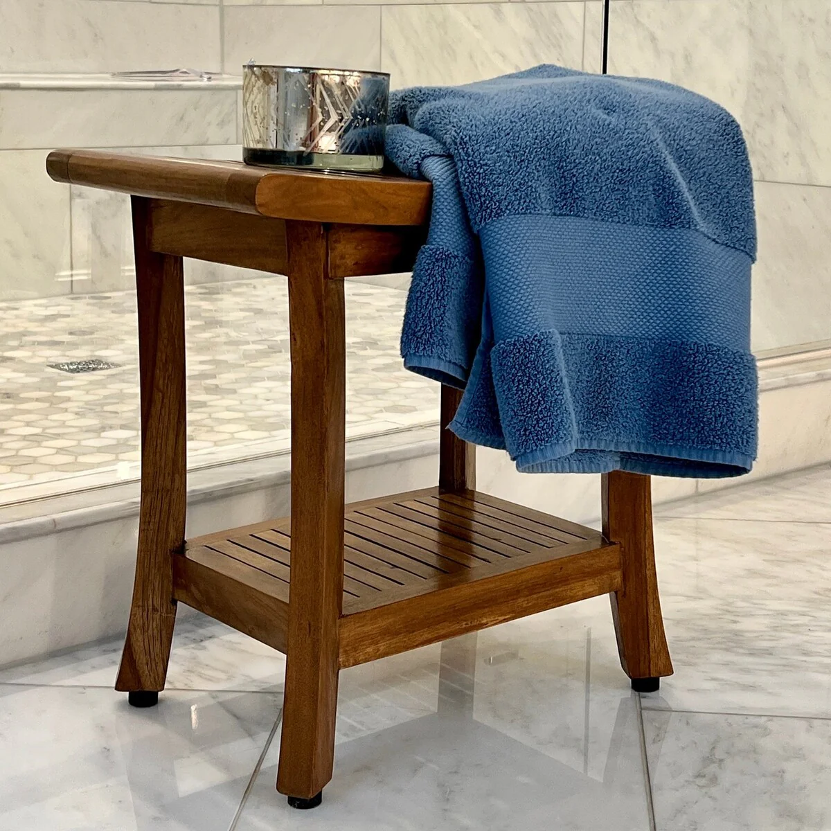 Rutledge & King Luna Teak Shower Bench
