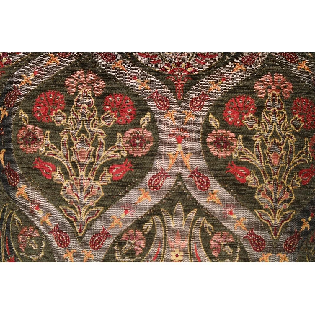 Boho Chic Peony Turkish Throw Pillow