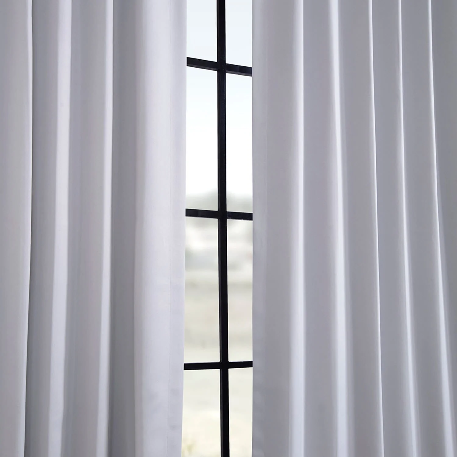Exclusive Fabrics Room Darkening 108-inch Curtain Panel Pair