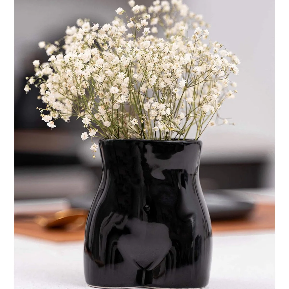 vase Body Vase for Flowers Kitchen Living Room Office