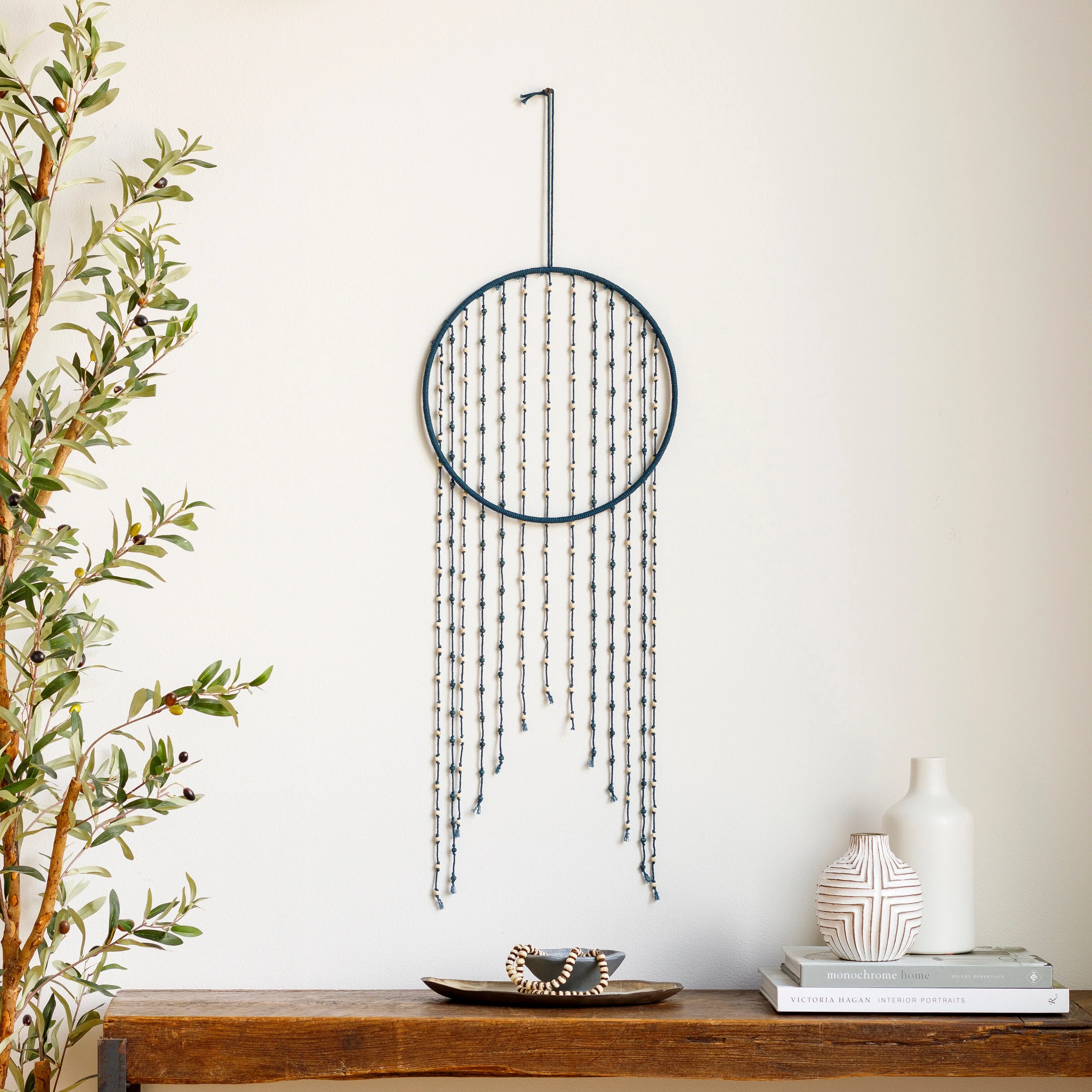 Livabliss Dimitra Beaded Dreamcatcher - 12