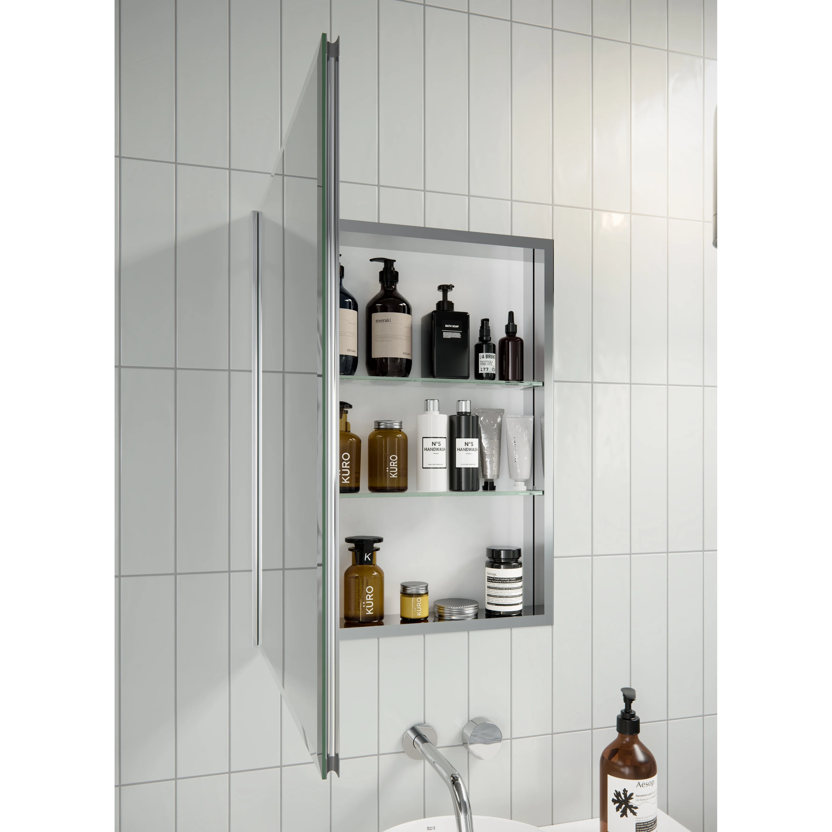 Aluminum Medicine Cabinet