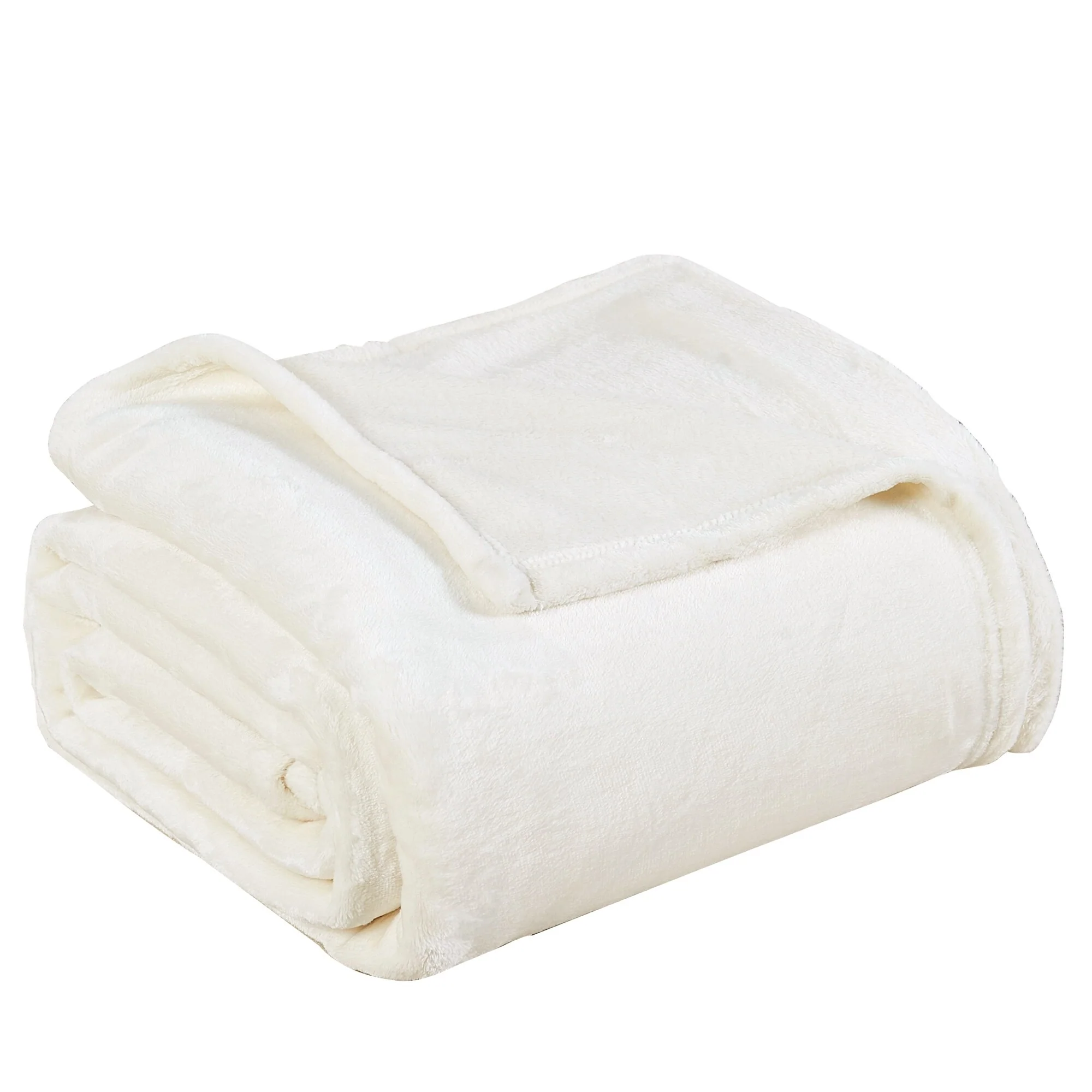 Christmas Solid Flannel Fleece Throw Blanket