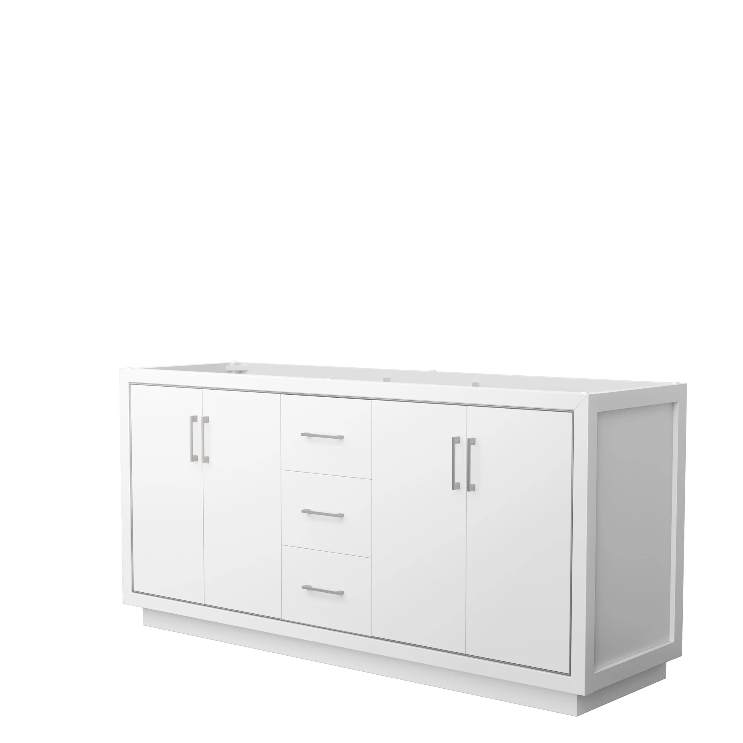 Icon Double Bathroom Vanity Cabinet, No Mirror
