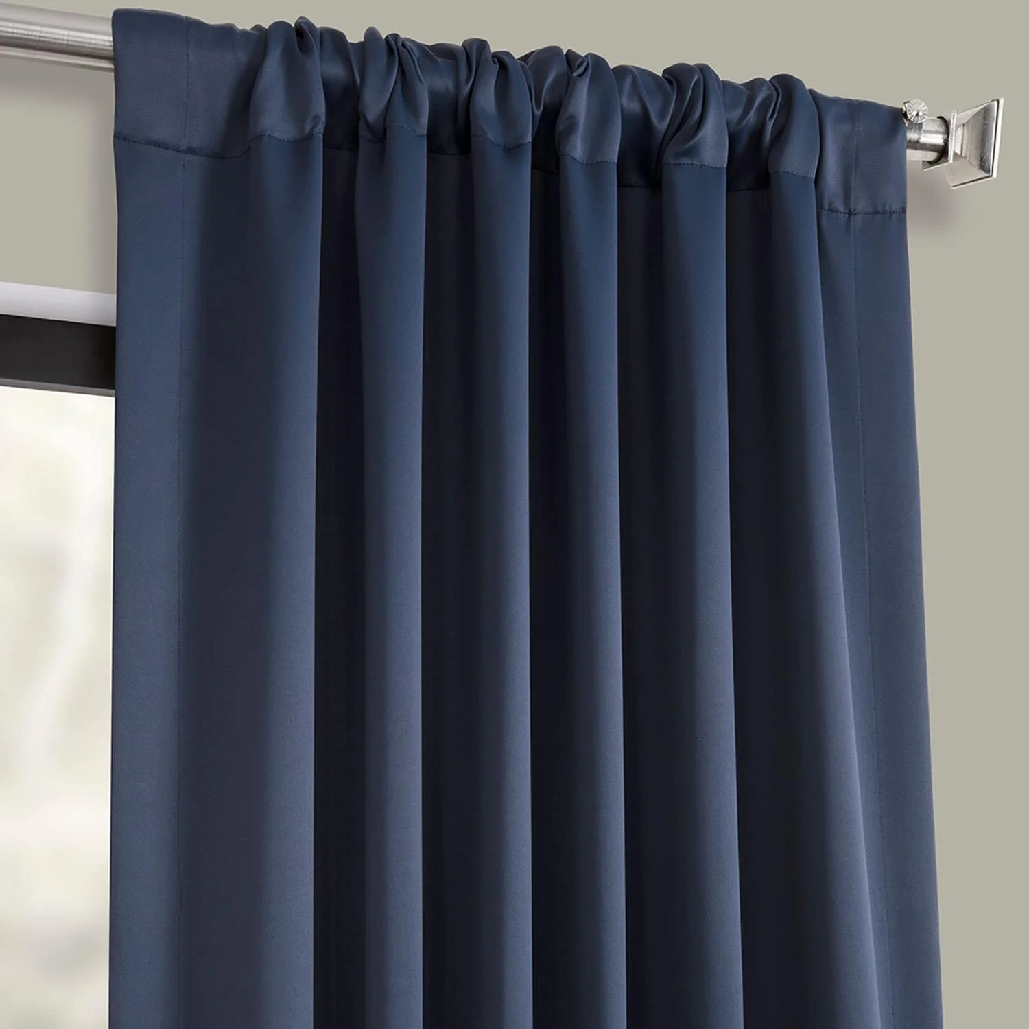 Exclusive Fabrics Room Darkening 108-inch Curtain Panel Pair