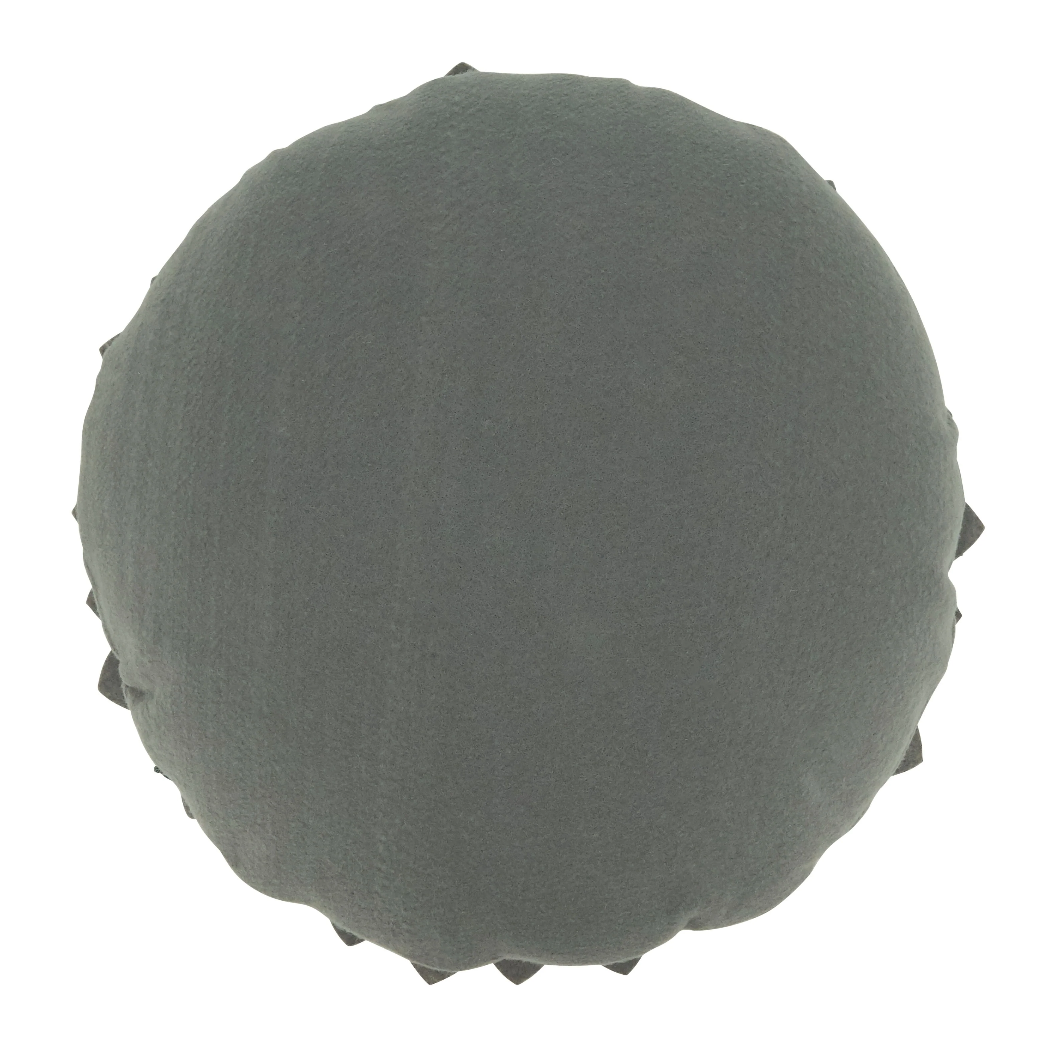 Felt Flower Design Throw Pillow