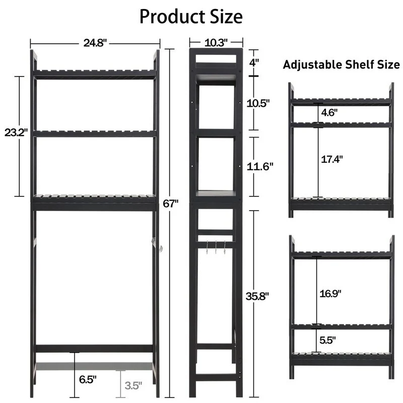 Over the Toilet Storage Cabinet - 10.3