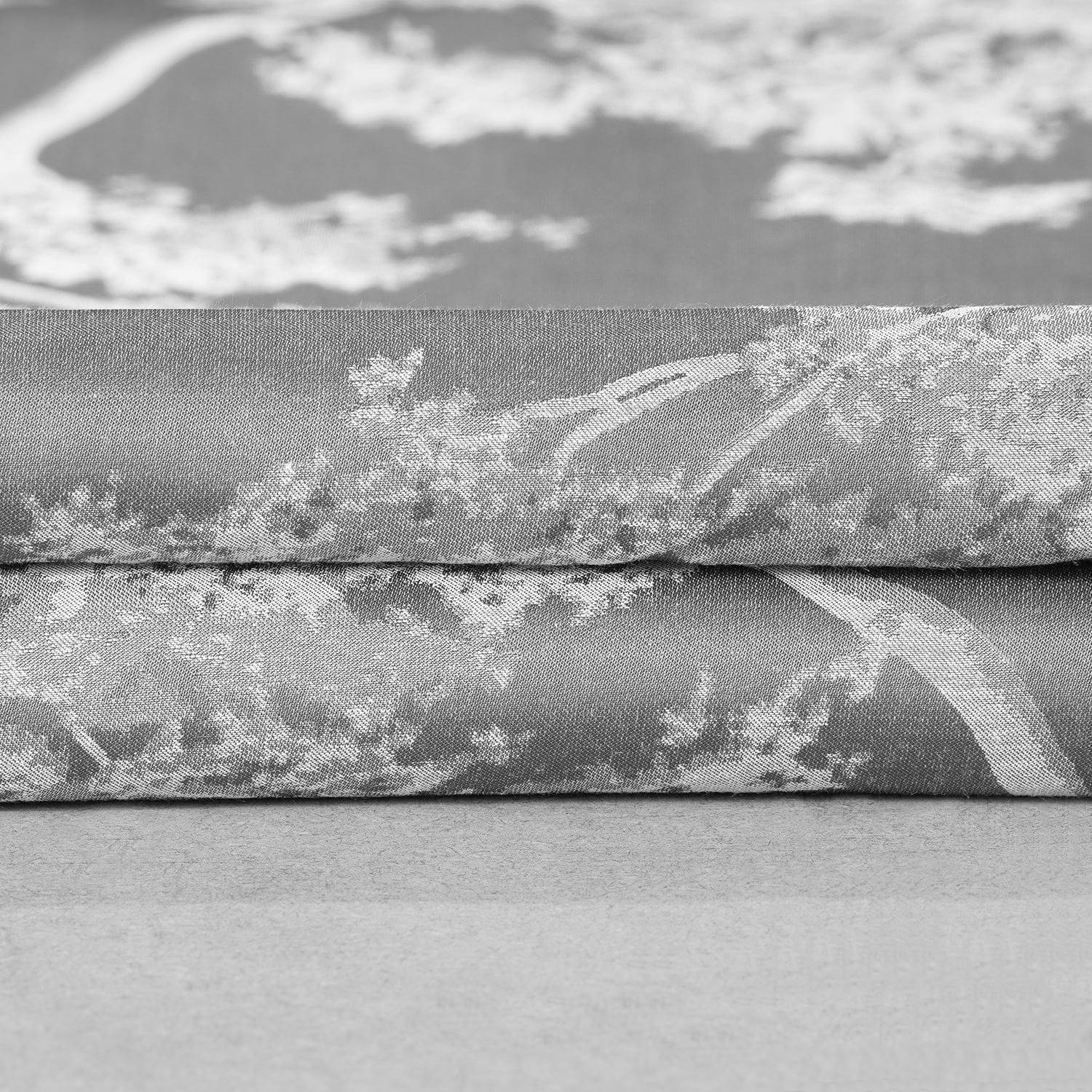 Exclusive Fabrics Sequoia Faux Silk Jacquard Curtain (1 Panel)