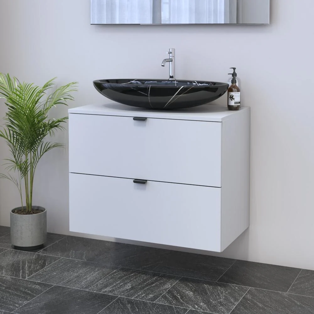 Ines 2S 80 Floating Bathroom Vanity (32