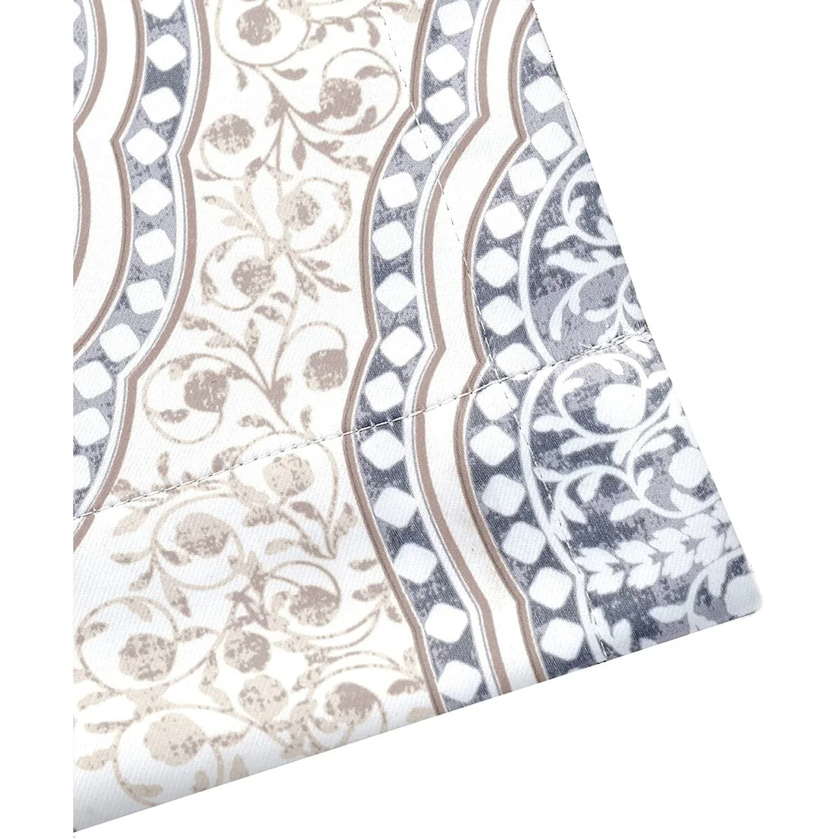 DriftAway Adrianne Pastel Damask Room Darkening Curtain Panel Pair