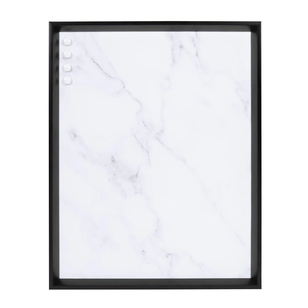 Kate and Laurel Calter Framed Magnetic Printed Memo Board - 21.5x27.5