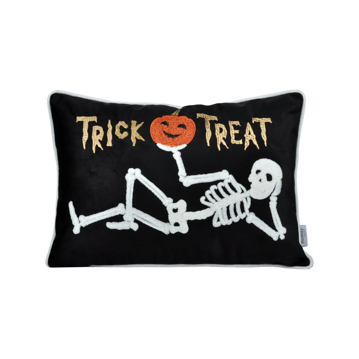 Halloween Trick or Treat Skeleton Velvet 14