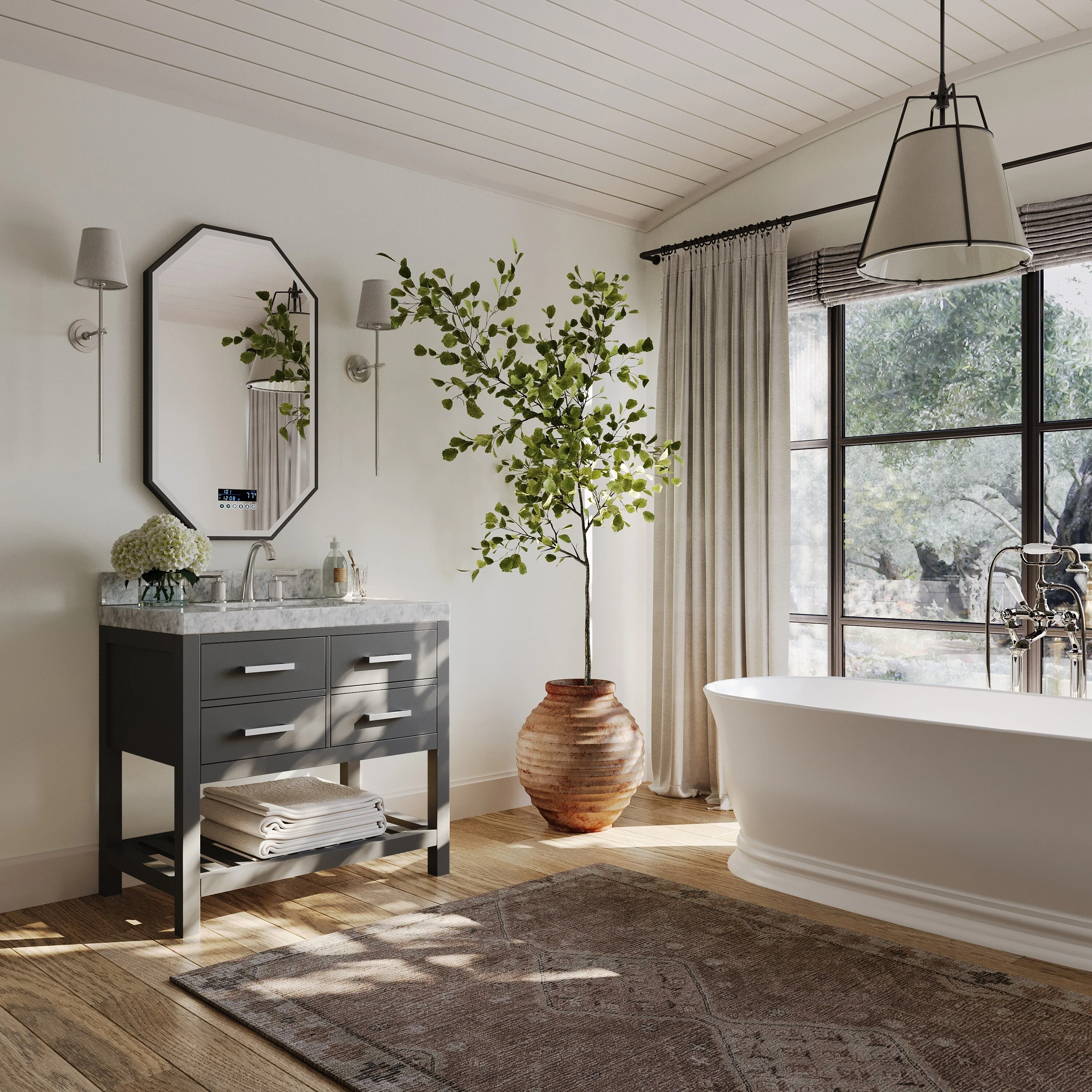 Ancerre Designs Elizabeth Bathroom Vanity Set