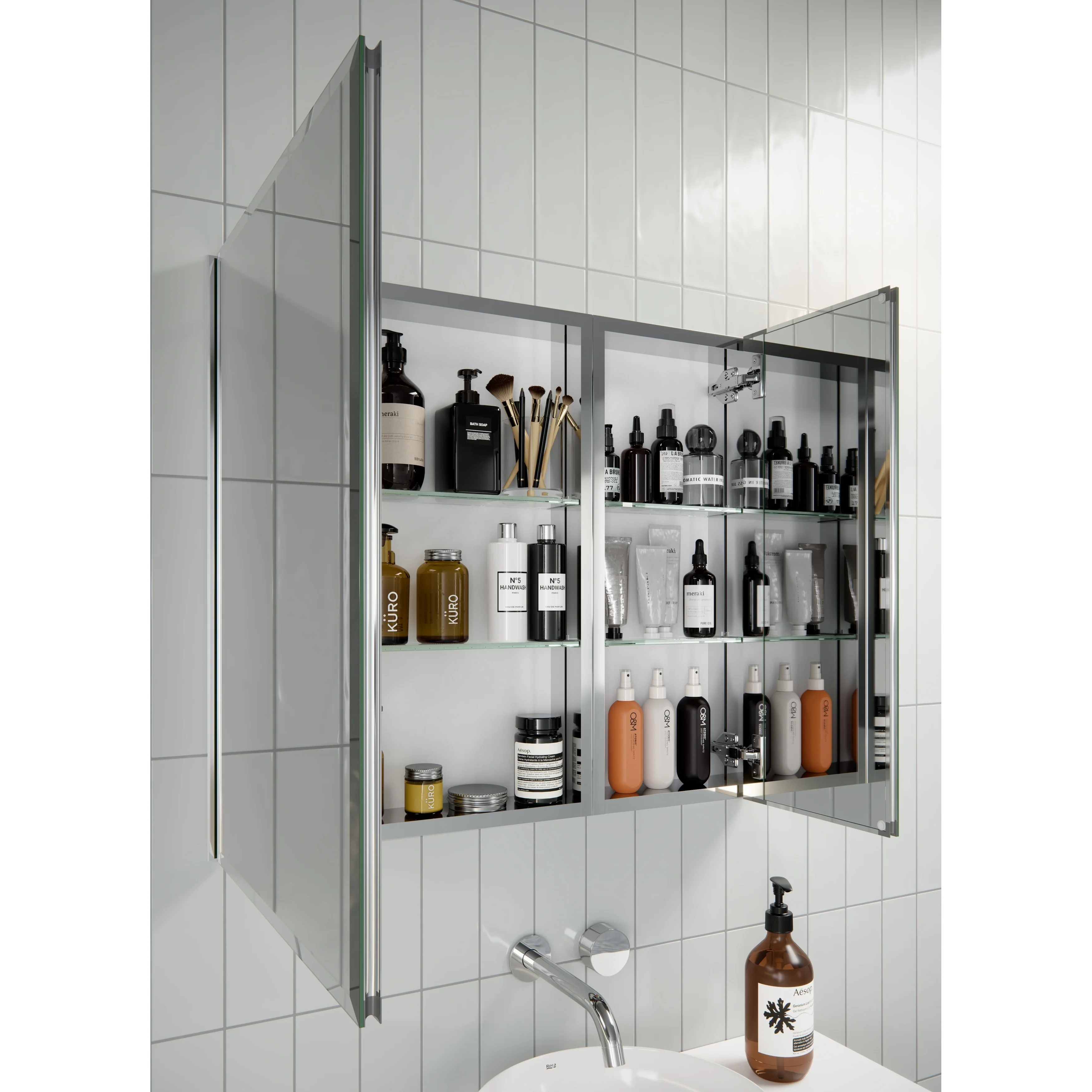 Aluminum Medicine Cabinet