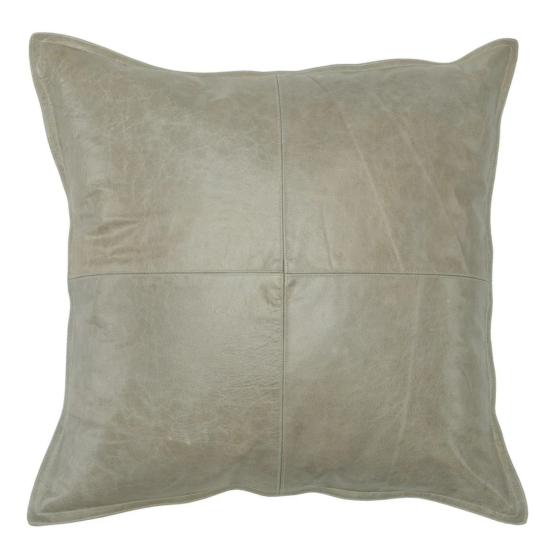 Strick & Bolton Lindi Leather 22-inch Throw Pillow