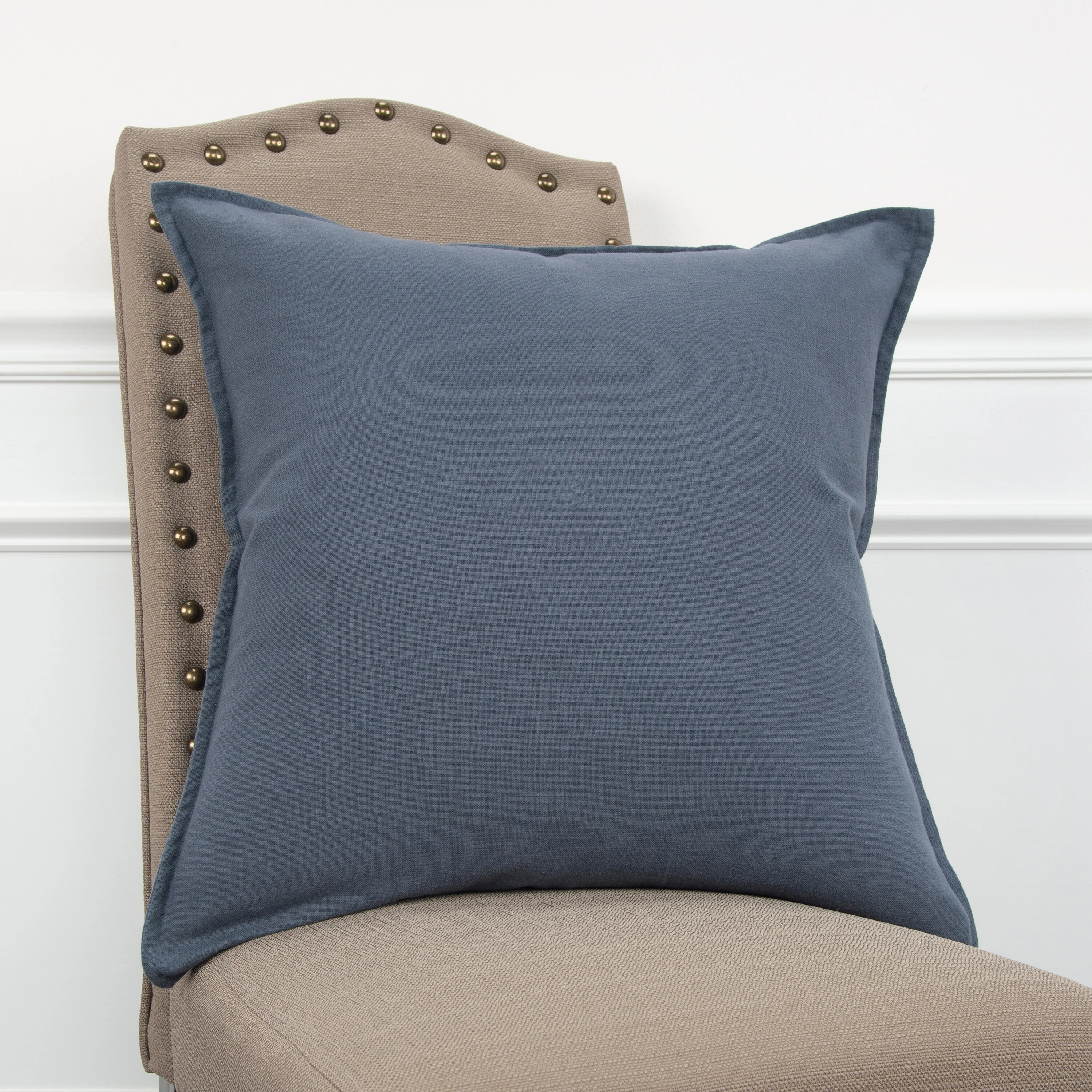 Rizzy Home Cotton Slub Throw Pillow