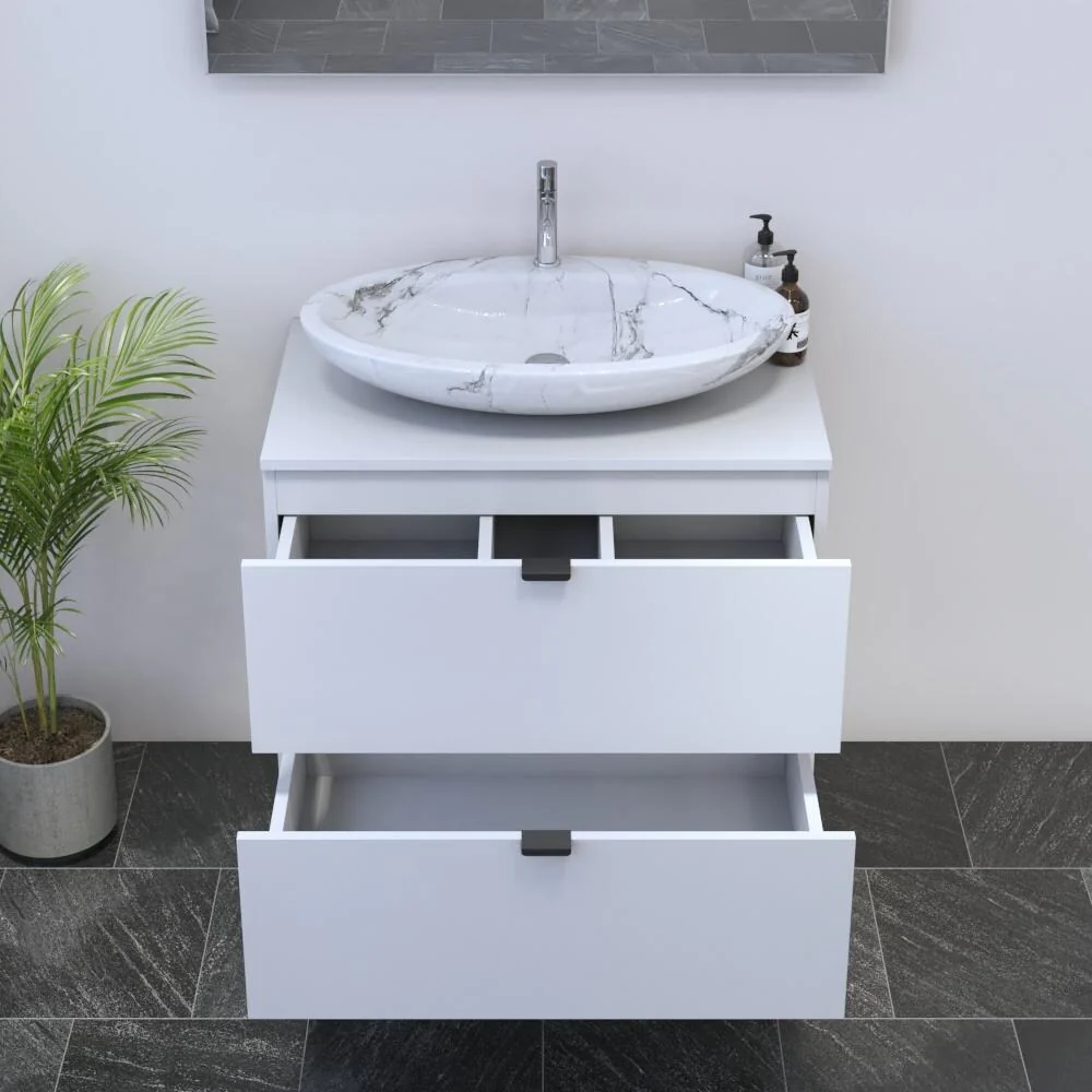 Ines 2S 80 Floating Bathroom Vanity (32