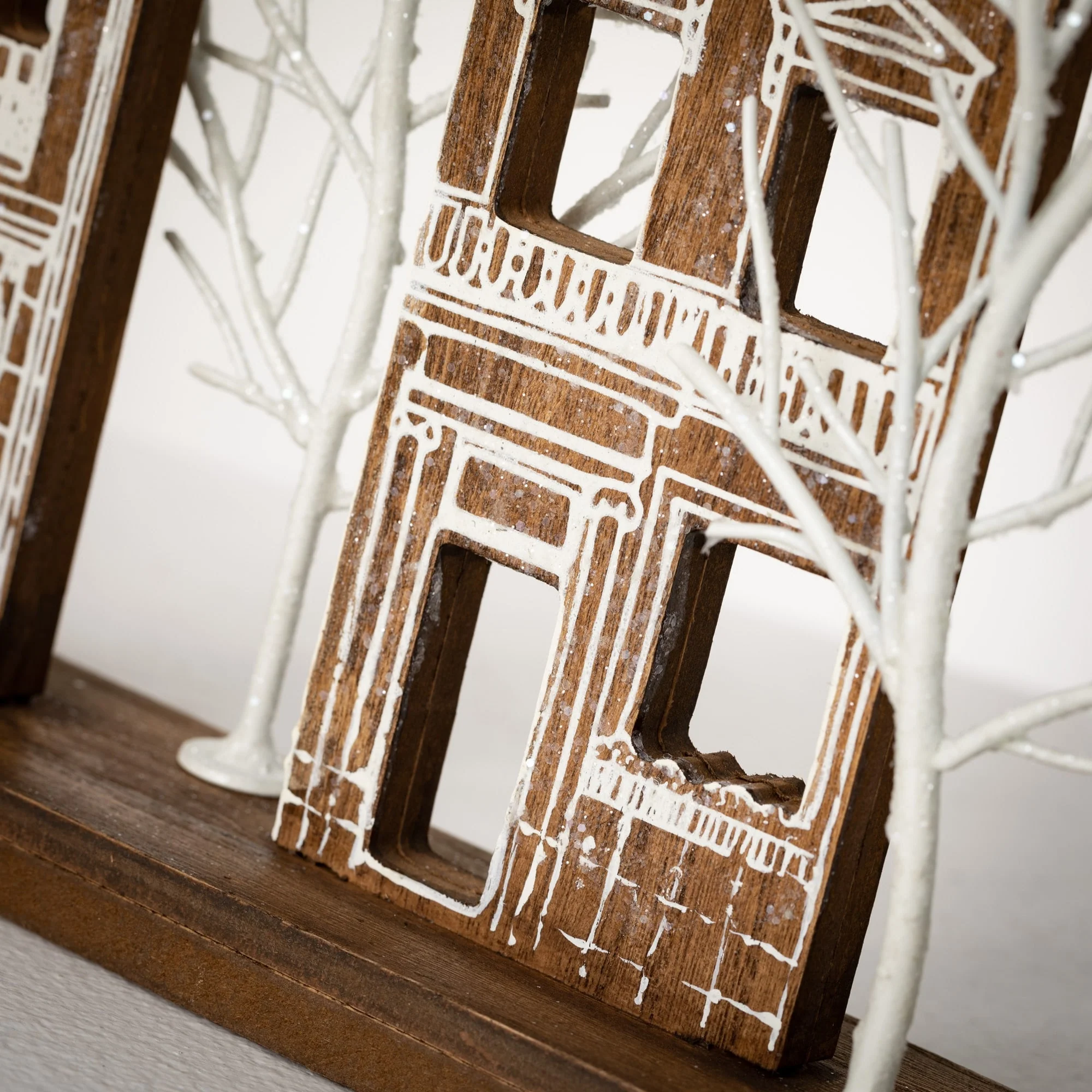 Tabletop Village Multicolor 10.25