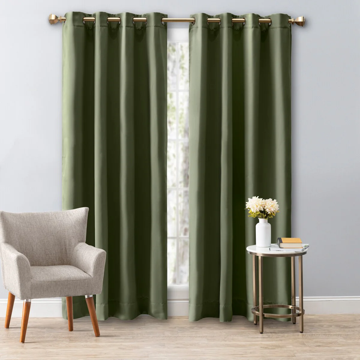 Ultimate Black Out Grommet Curtain Pair