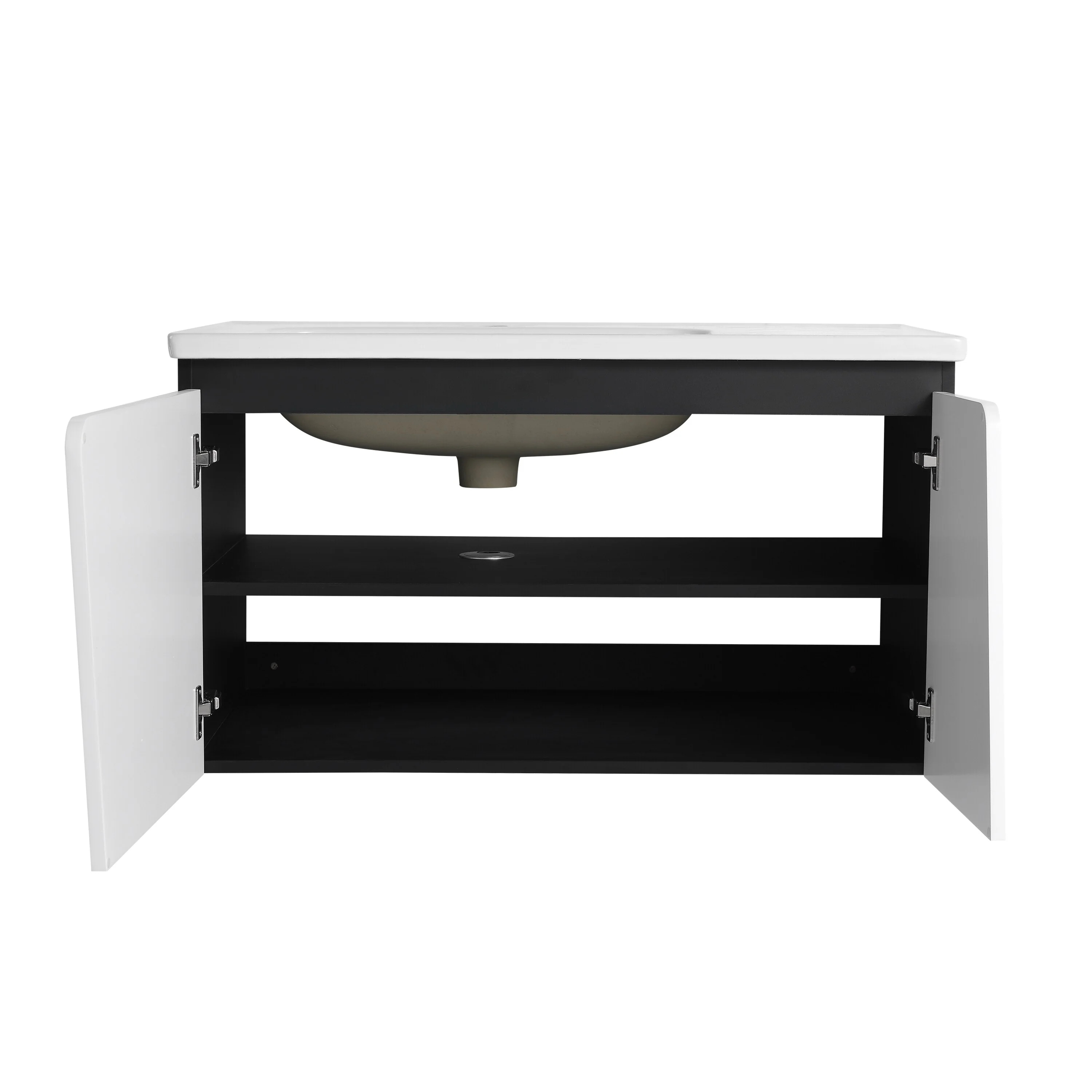 BNK 28/ 32/36/40 Inch Single Sink Bathroom Vanity with Soft Close Door, Modern Floating Vanity