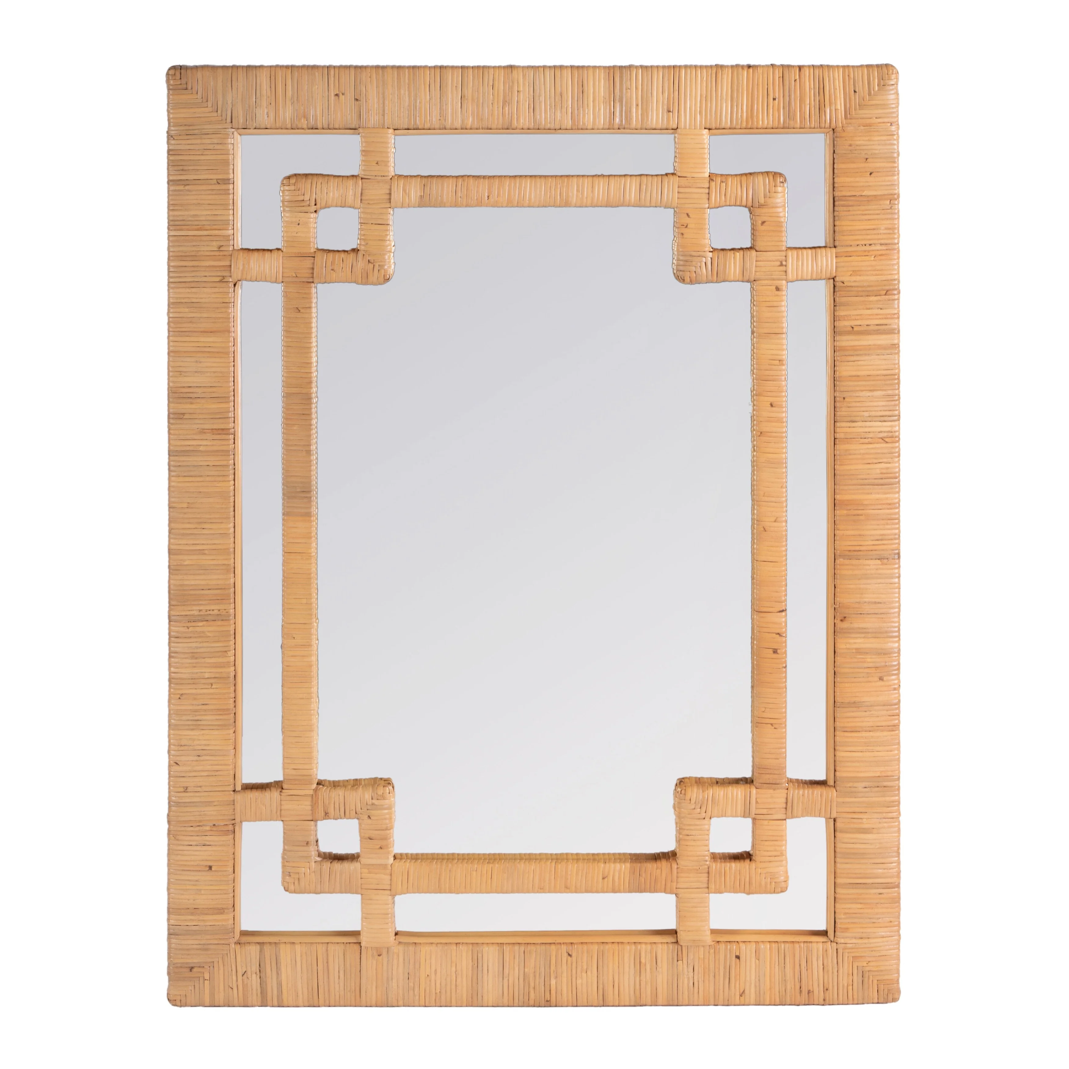 Hana Woven Rattan Wall Mirror