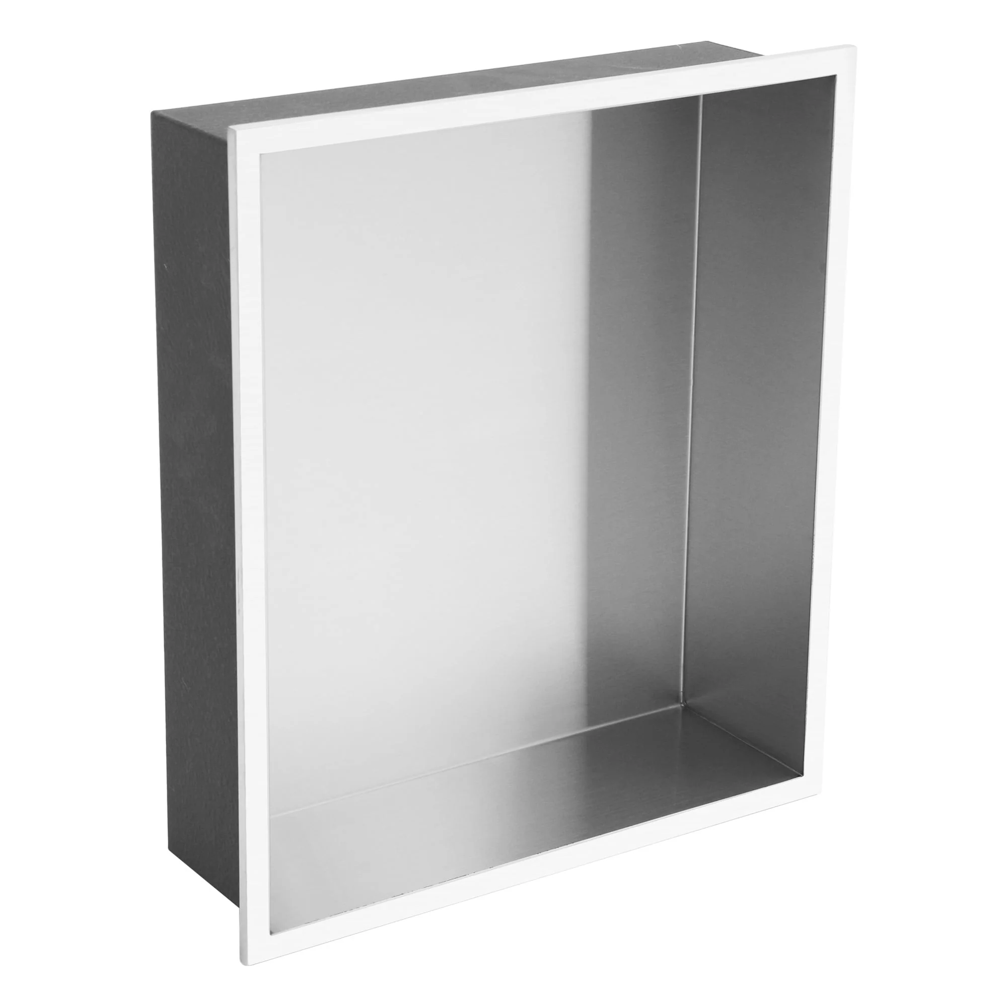 Kichae Bathroom 15-Inch Stainless Steel Recessed Shower Niche
