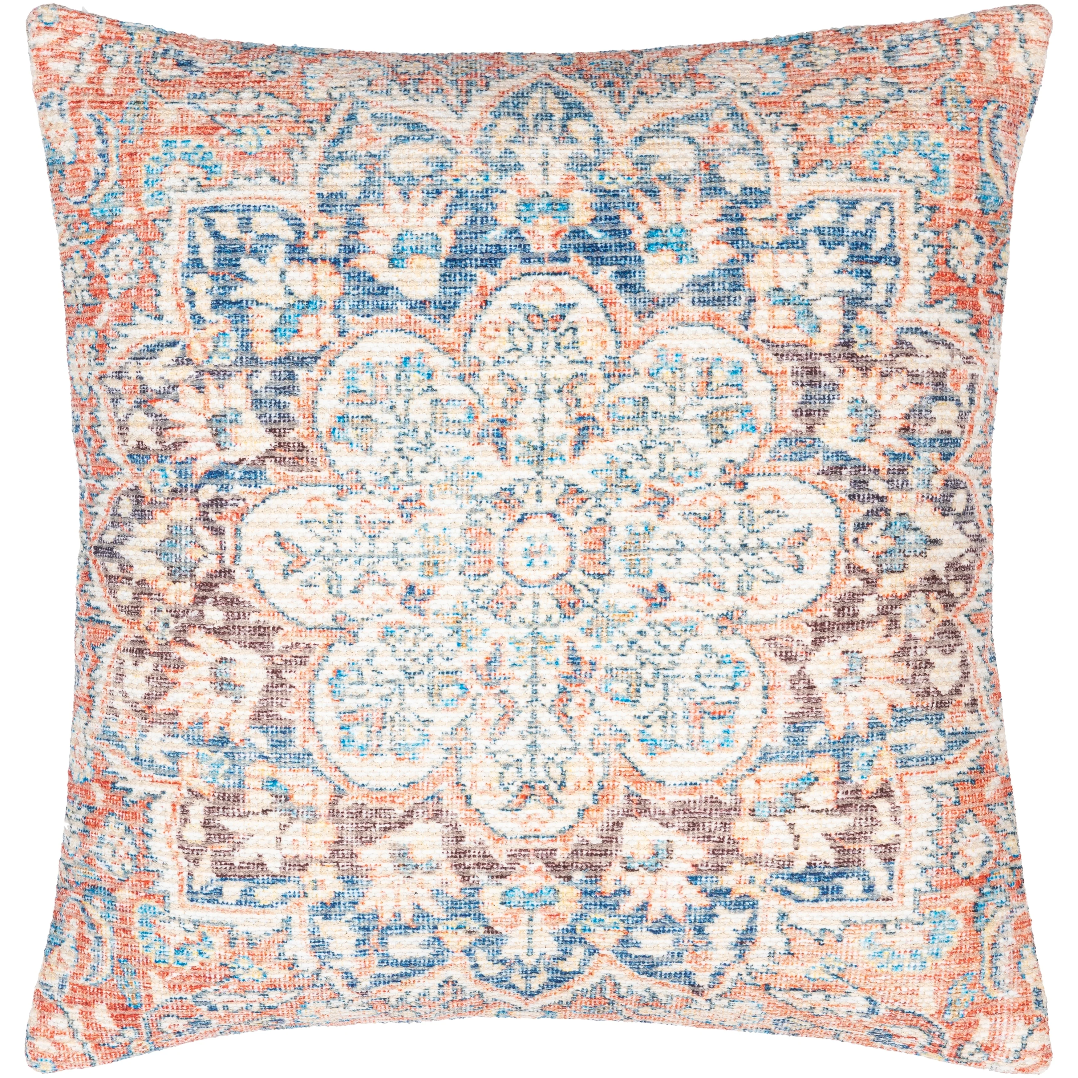 Ikenna Mandala Chenille Cotton Throw Pillow