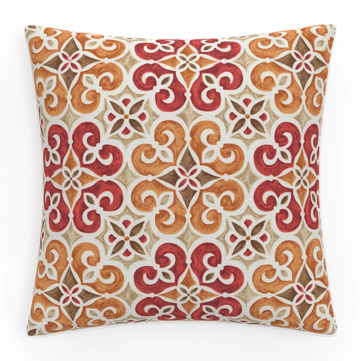 Pillow Perfect Outdoor/Indoor 100% Polyester Throw Pillow, Weather Resistant, Fade Resistant