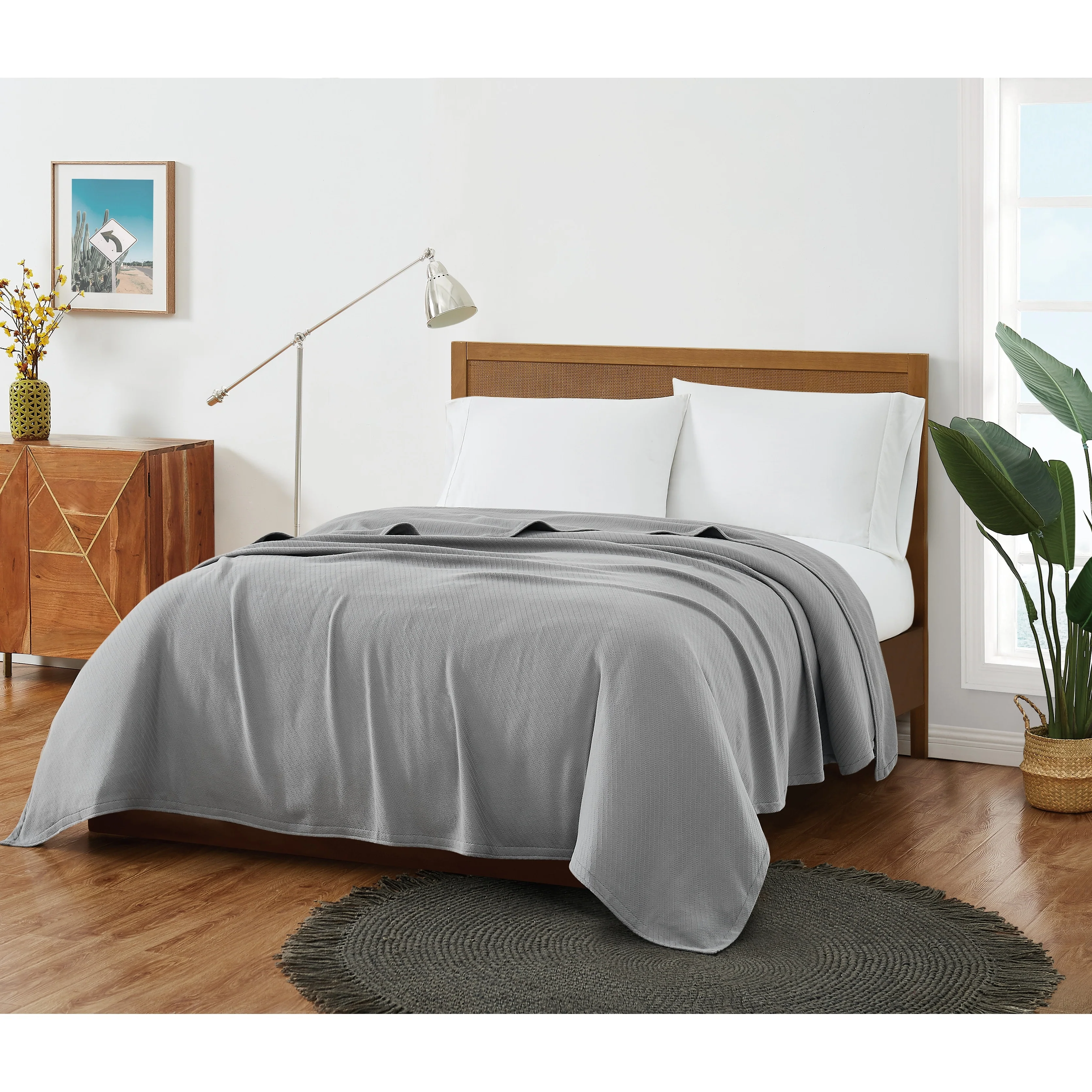 Frye Cotton Woven Blanket