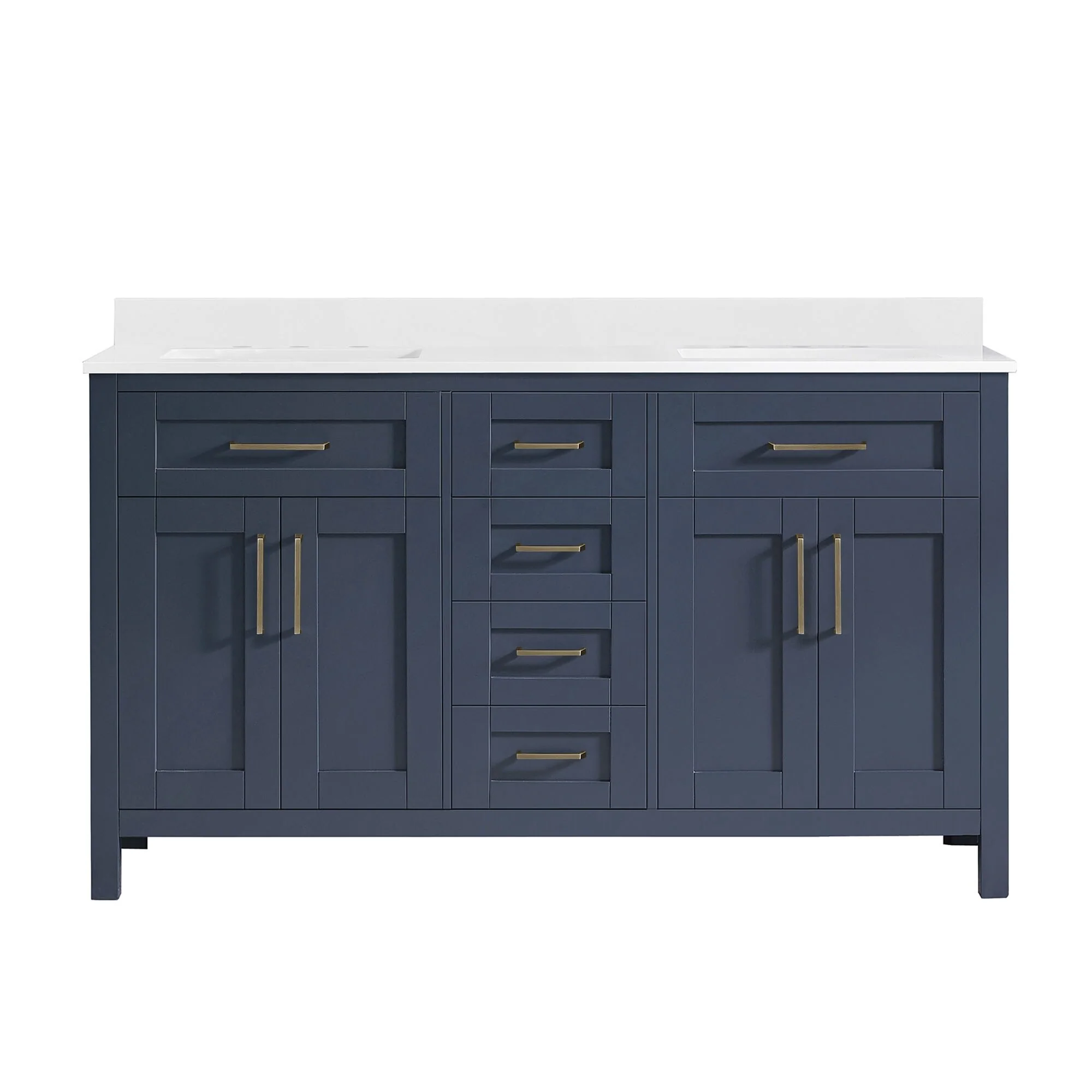 OVE Decors Tahoe 60 Midnight Blue Vanity