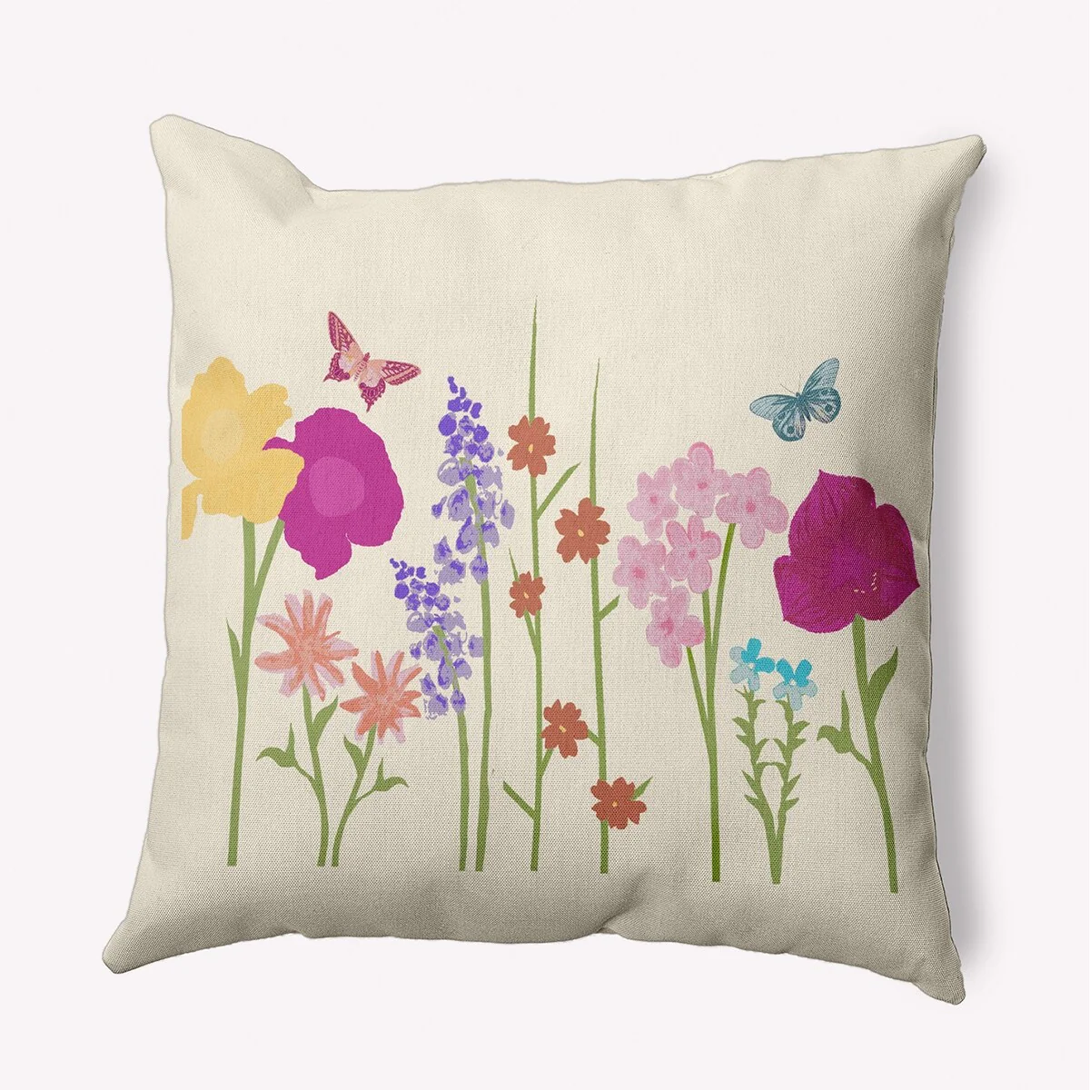 Little Garden Indoor/Outdoor Throw Pillow