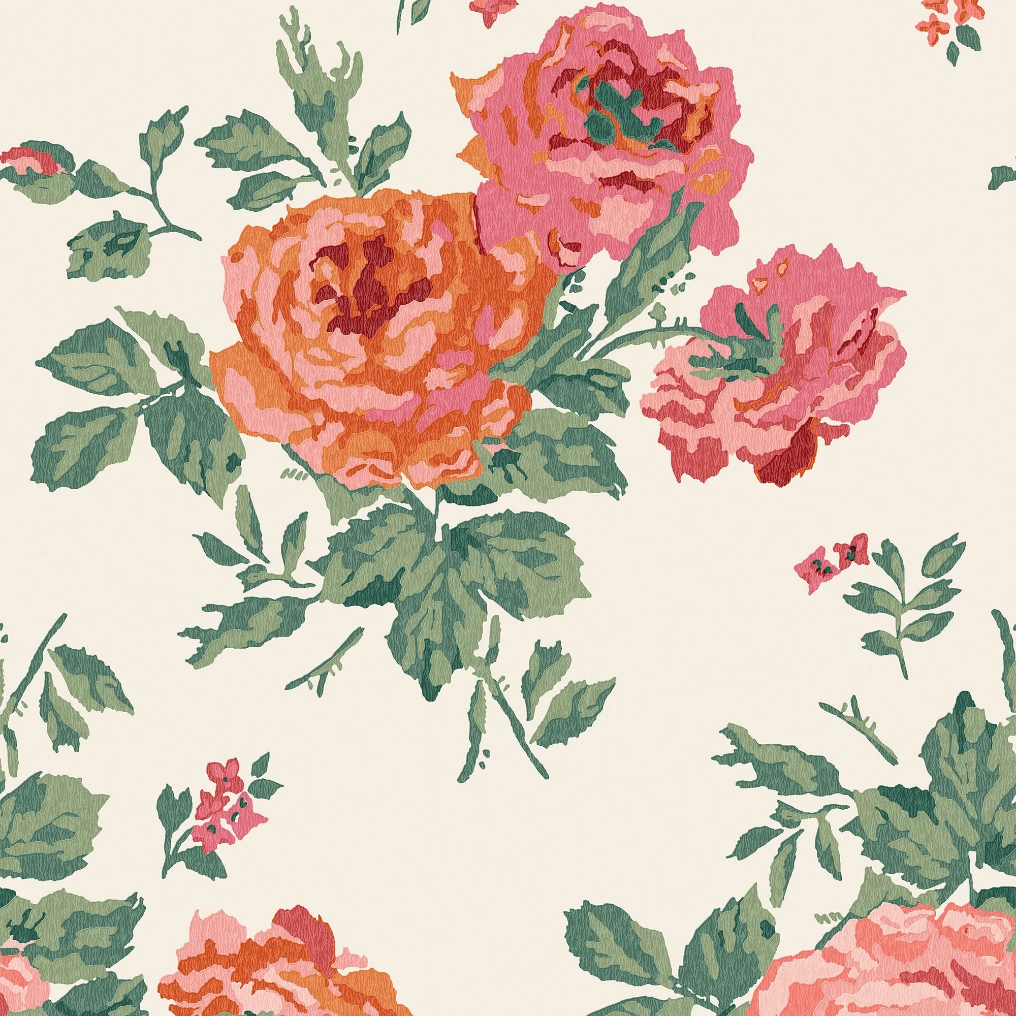 Cath Kidston Archive Rose Pink Blooms