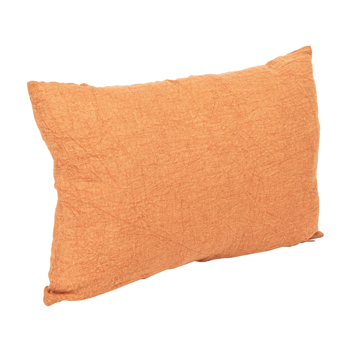 Stonewashed Linen Lumbar Pillow