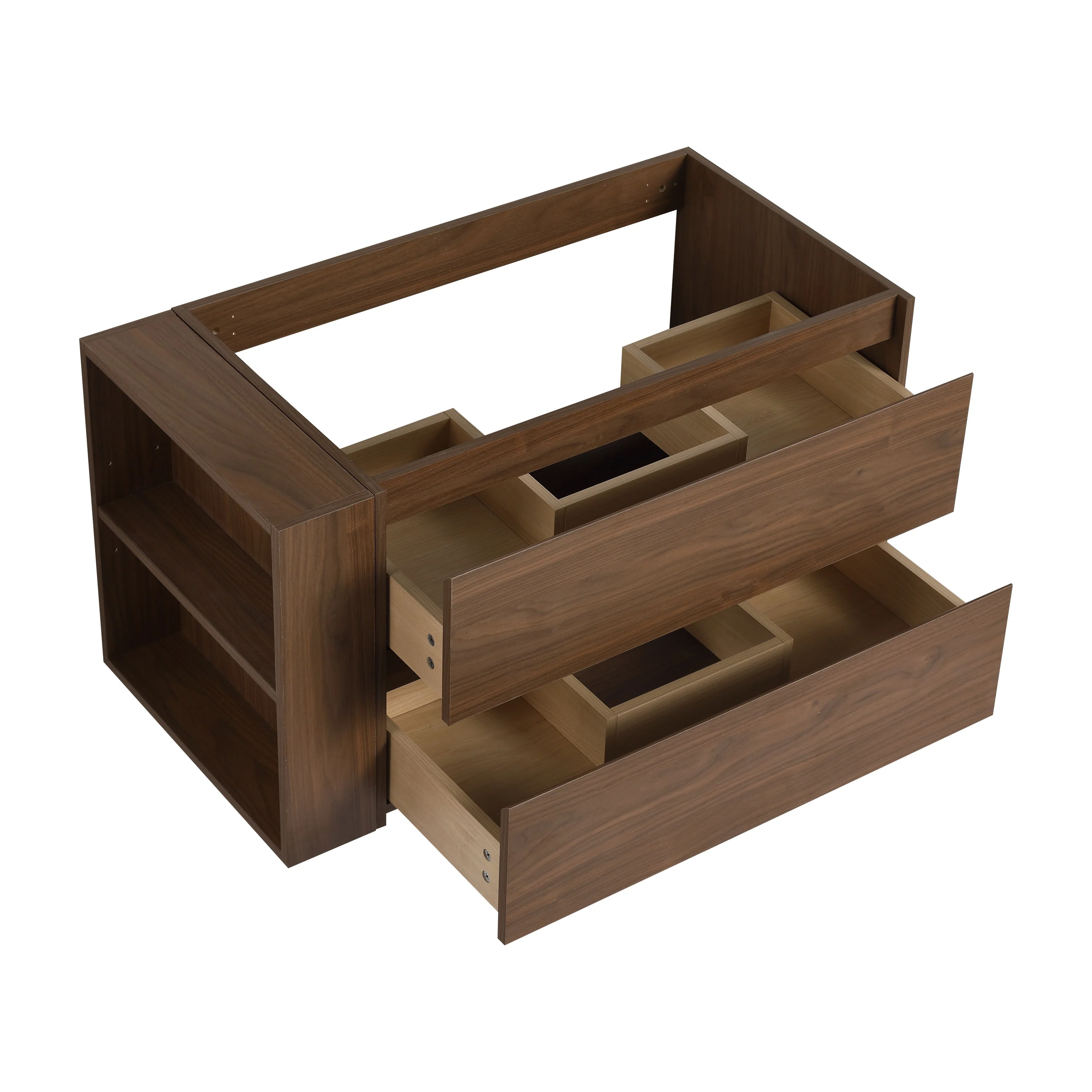 Beingnext 30''/36'' Single Sink Floating Bathroom Vanity with Soft Close Drawer and Adjustable Shelf