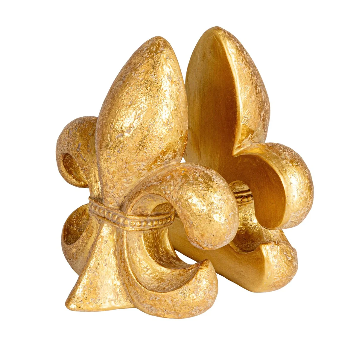 Decorative Fleur de Lis Bookends, Set of 2