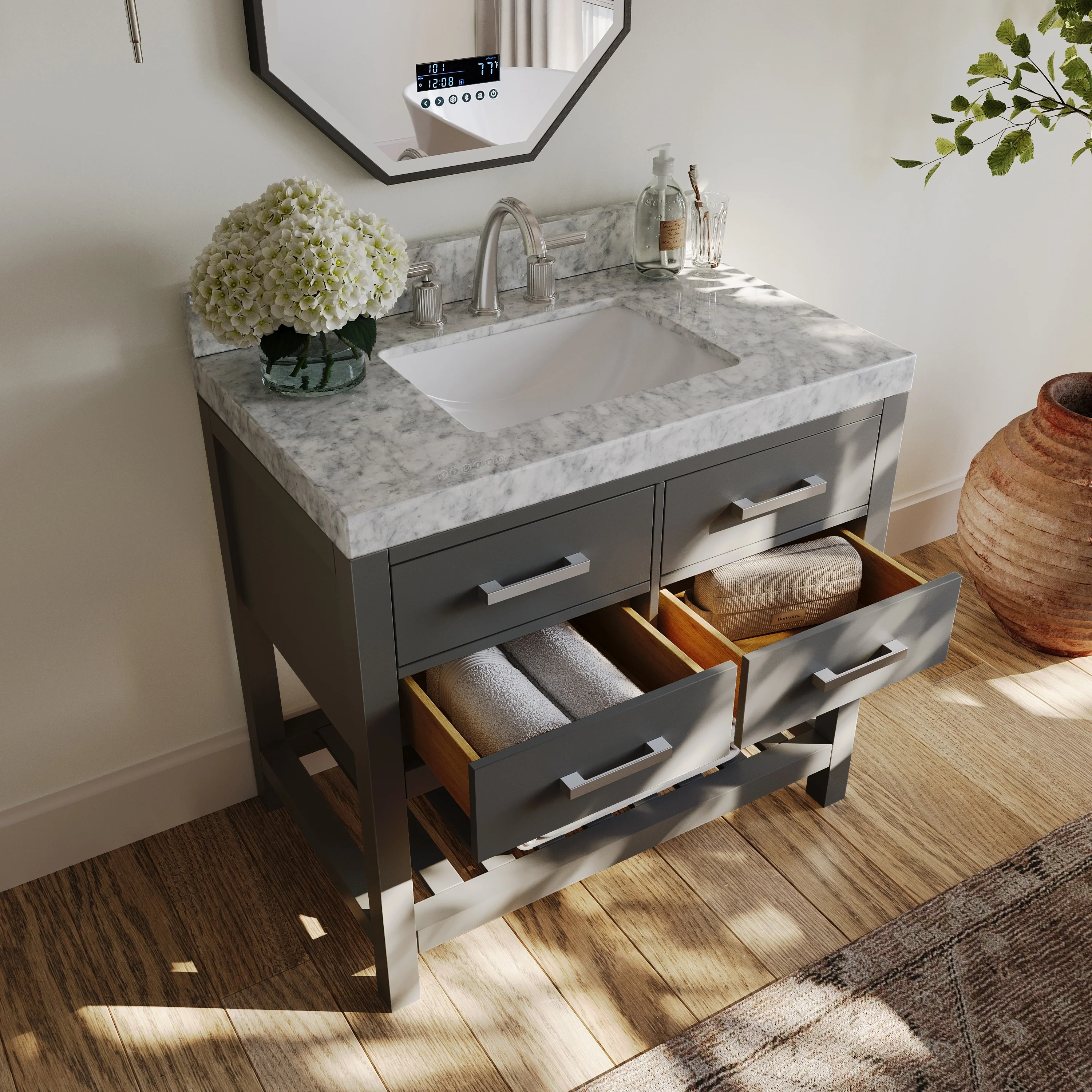 Ancerre Designs Elizabeth Bathroom Vanity Set
