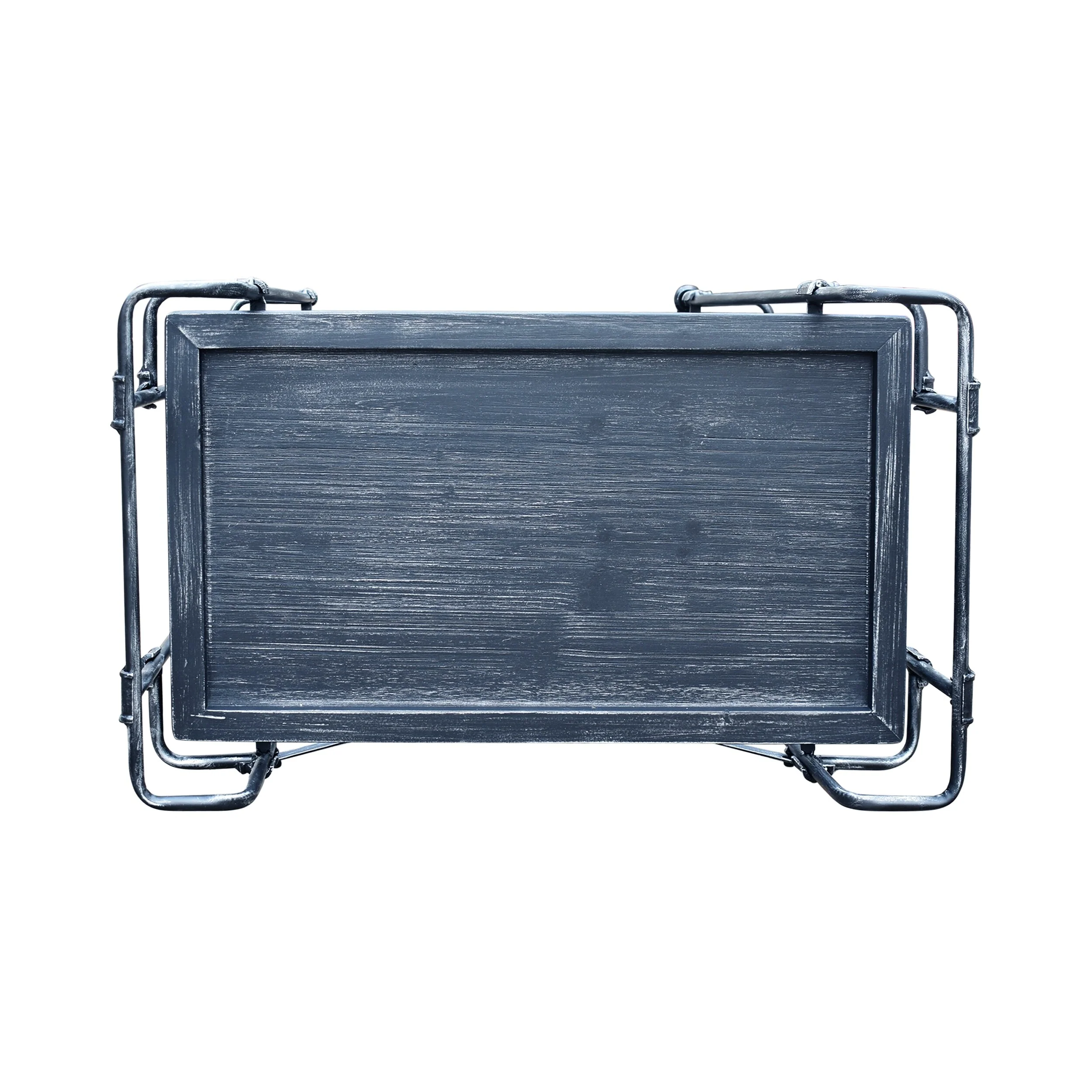 Eden Outdoor Industrial Firwood and Iron Bar Cart by Christopher Knight Home - 28.00