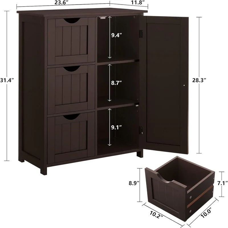 Bathroom Floor Cabinet