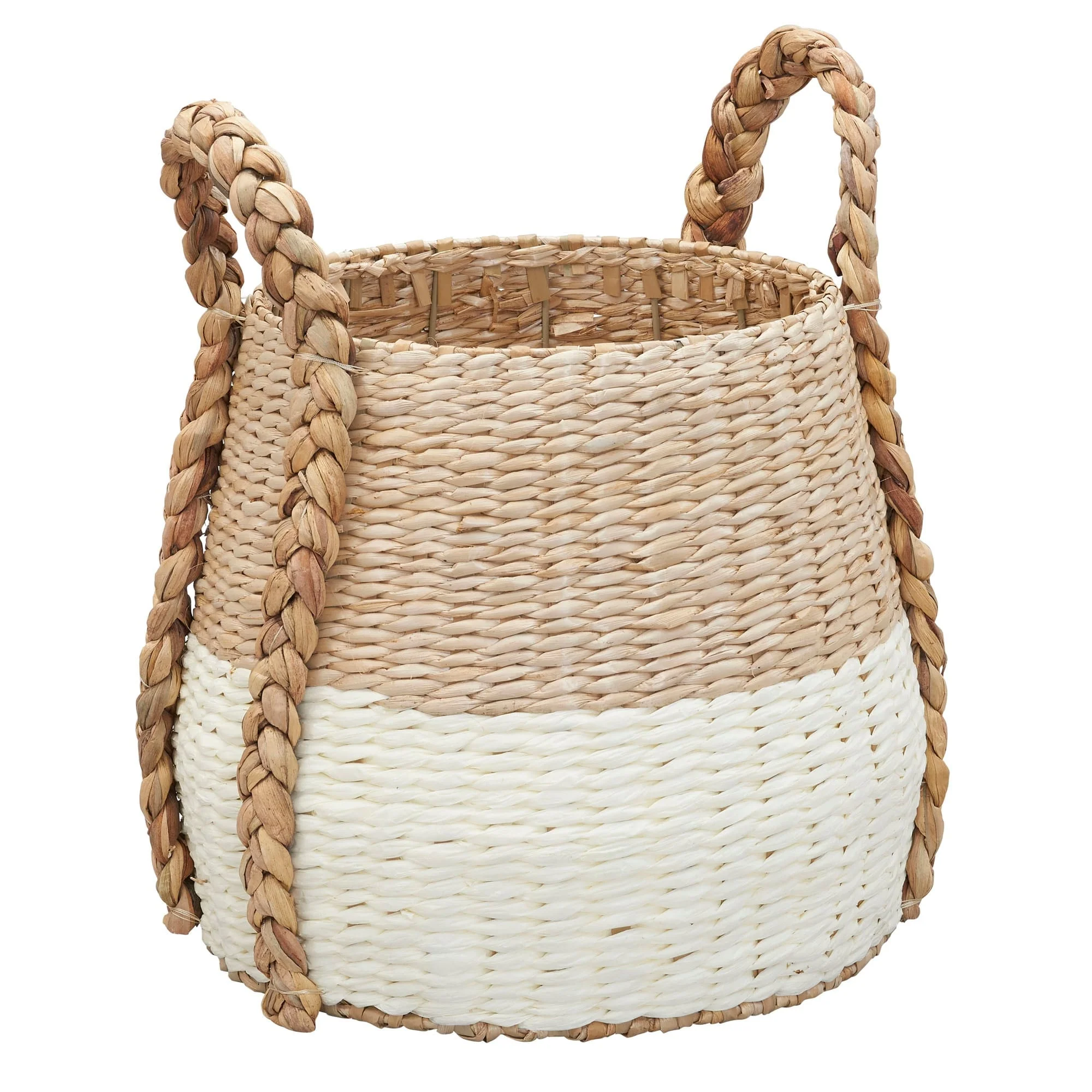 Household Essentials Cattail and Paper Terra Basket - 13.8