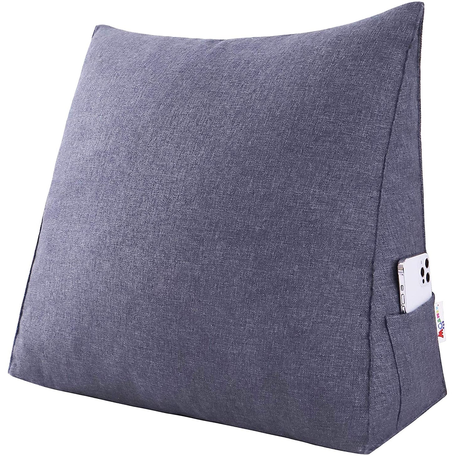 WOWMAX Bed Rest Wedge Reading Pillow Sofa Daybed Triangle Cushion 24