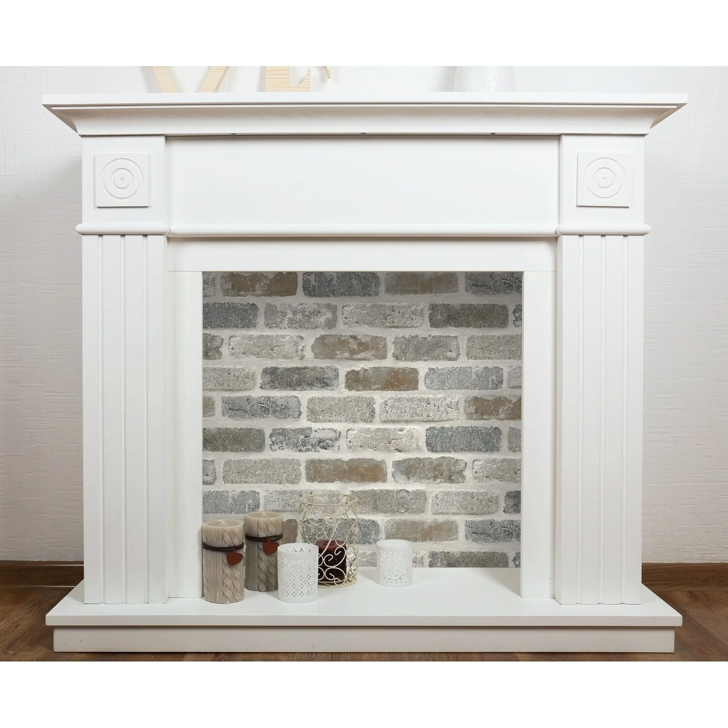 NextWall Washed Brick Peel and Stick Removable Wallpaper