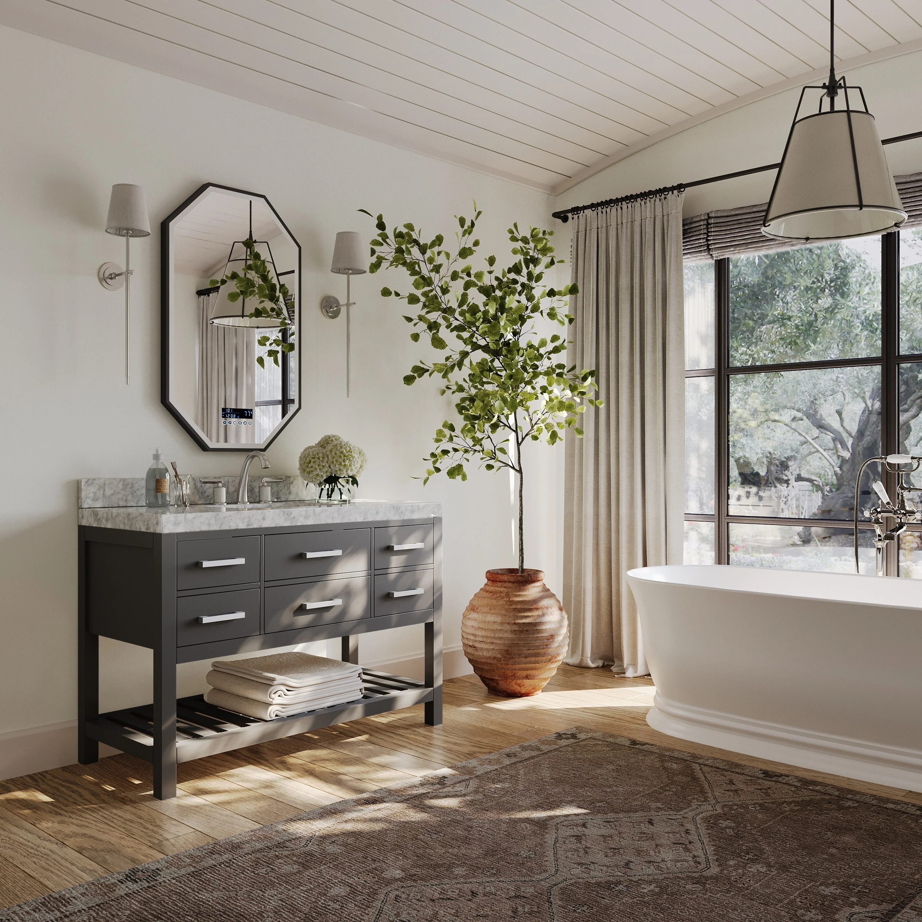 Ancerre Designs Elizabeth Bathroom Vanity Set