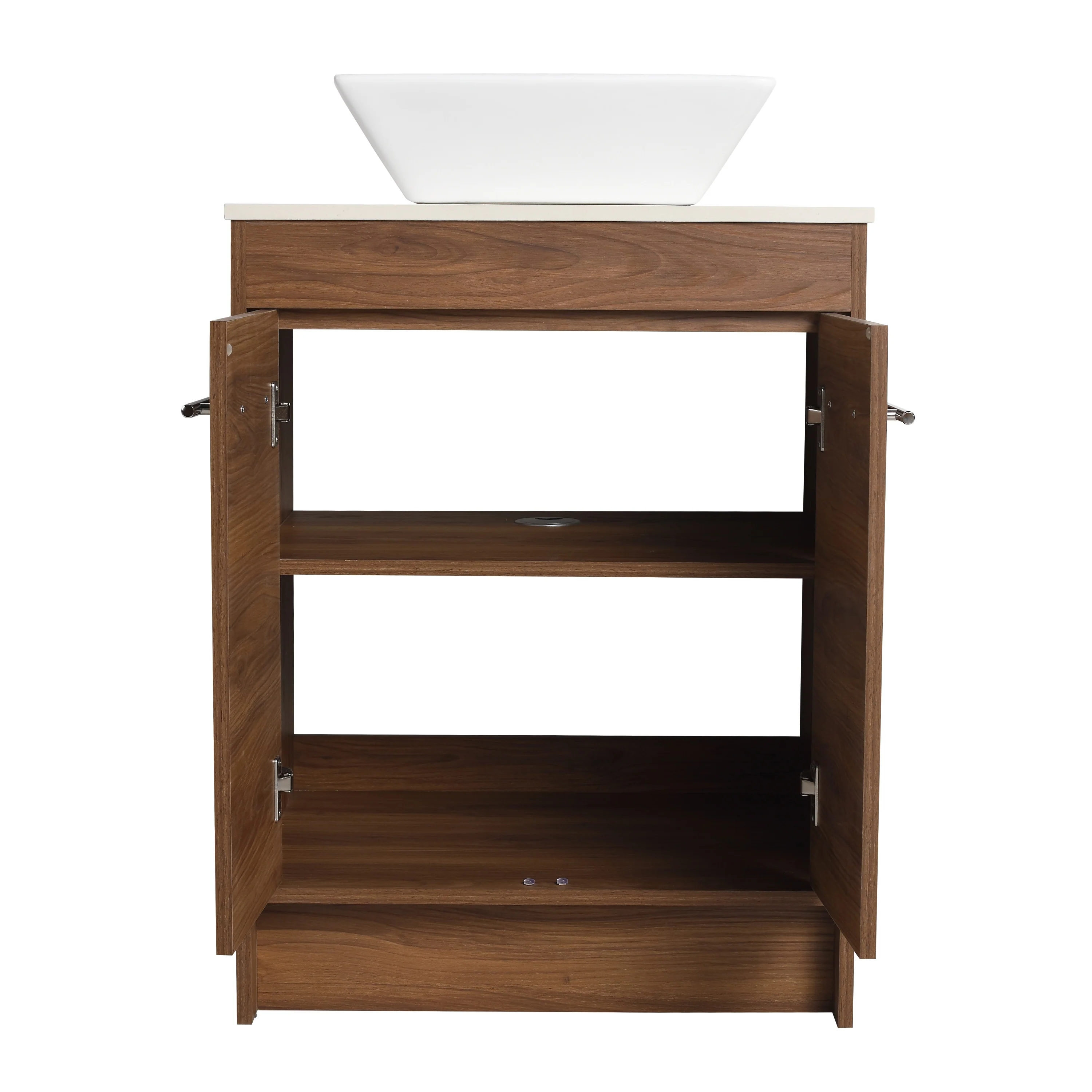 BNK 24/36/48/60 Inch Bathroom Vanity with Sink, Freestanding Bathroom Vanity with Soft Close Doors and Adjustable Shelf