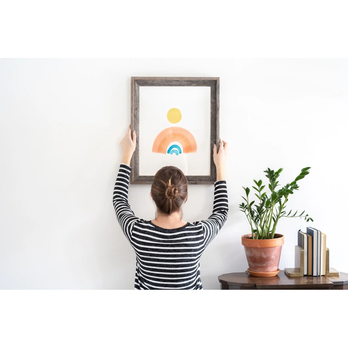 BarnwoodUSA Rustic Farmhouse Signature Wood Picture Frame