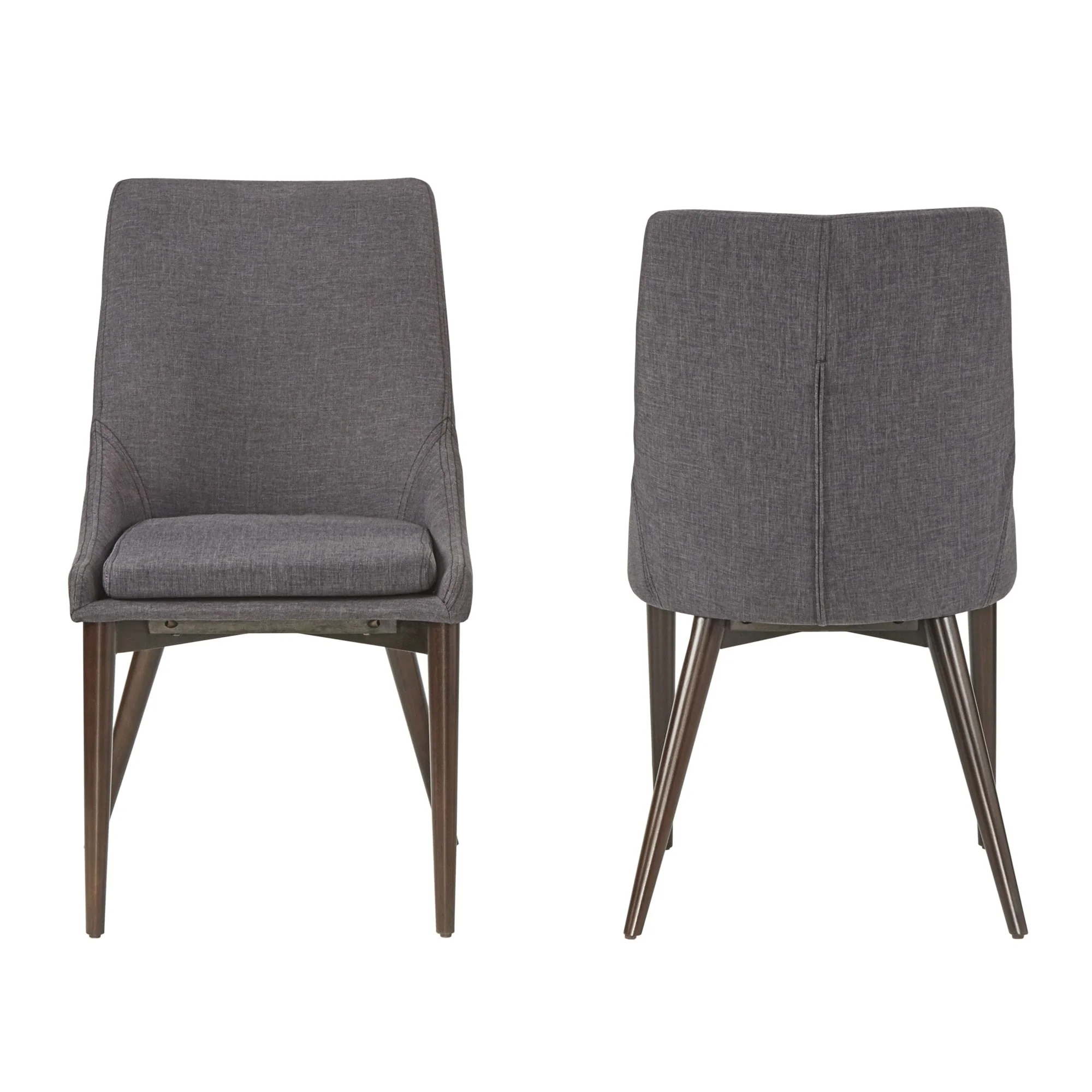 Sasha Mid-century Barrel-back Dining Chairs (Set of 2) by iNSPIRE Q Modern