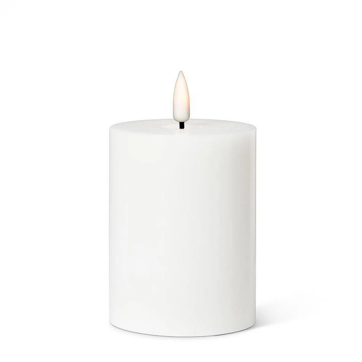 White Led Pillar Candle