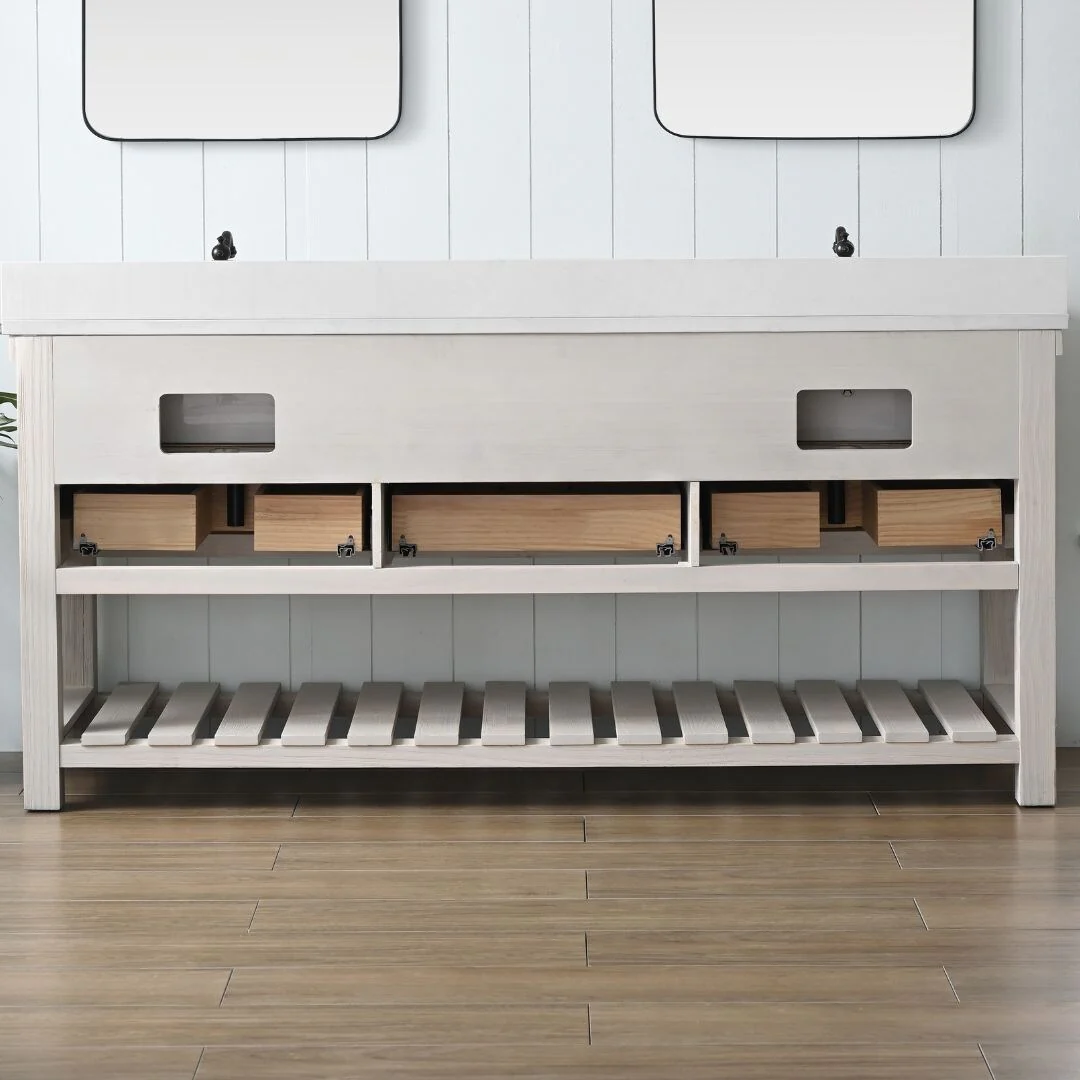 Sudio Design Bathroom Vanity Wesley Weathered Collection.