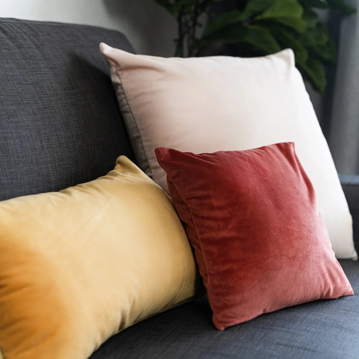 KAF Home Rectangular Velvet Pillow Cover, Set of 2