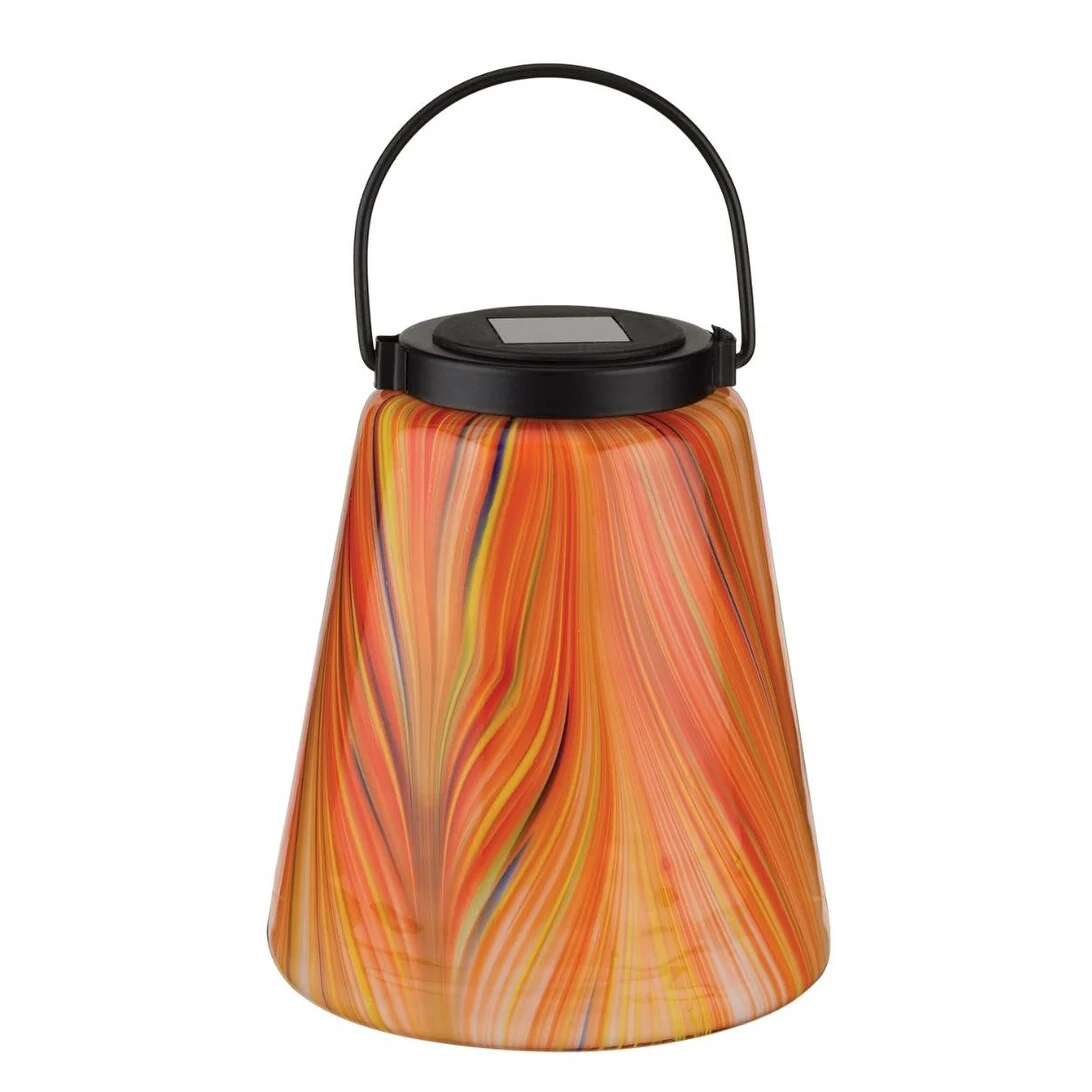 Murano Solar Lantern - Orange