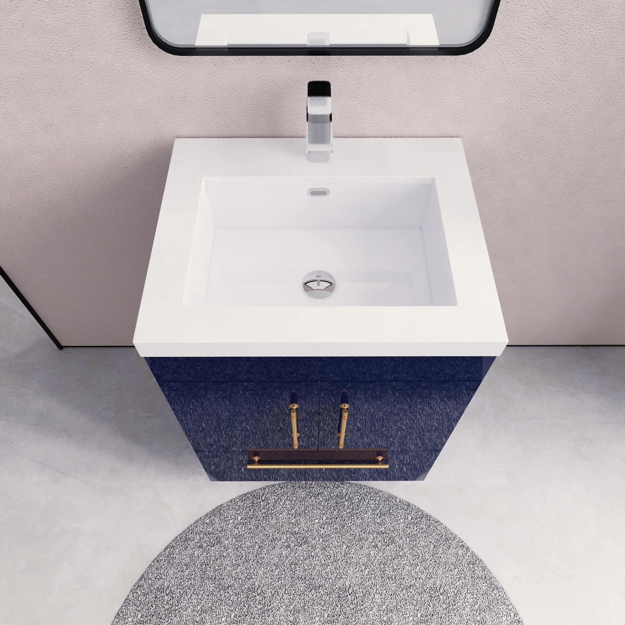 Eliza 24'' Freestanding Vanity with Single Sink